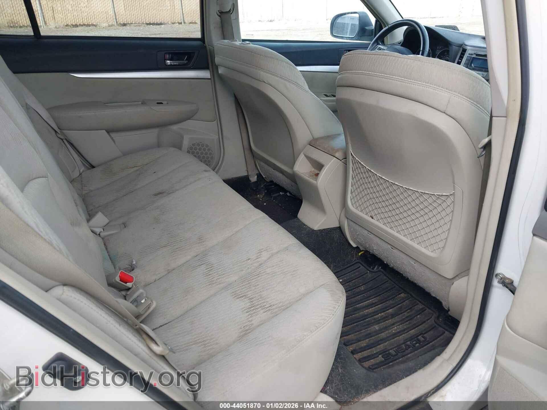 2012 SUBARU OUTBACK - VIN: 4S4BRBGC4C3203725 - Фото 8