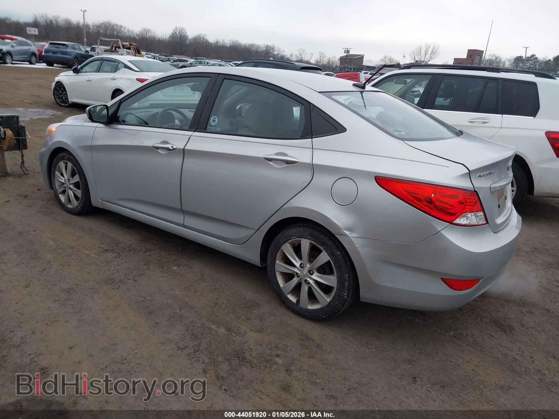 2014 HYUNDAI ACCENT - VIN: KMHCU4AE2EU588837 - Фото 3