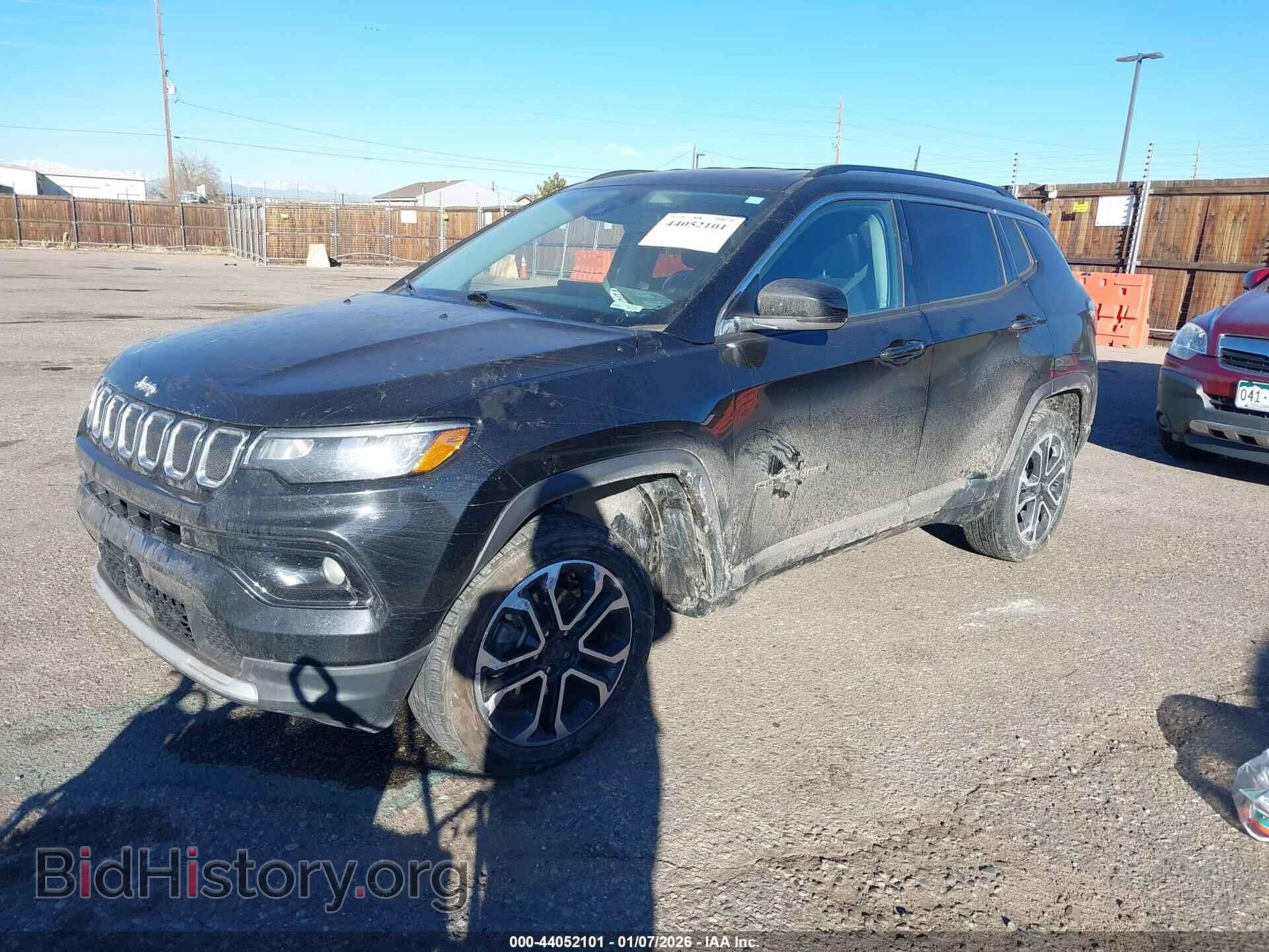 2022 JEEP COMPASS - VIN: 3C4NJDCB3NT107836 - Фото 2