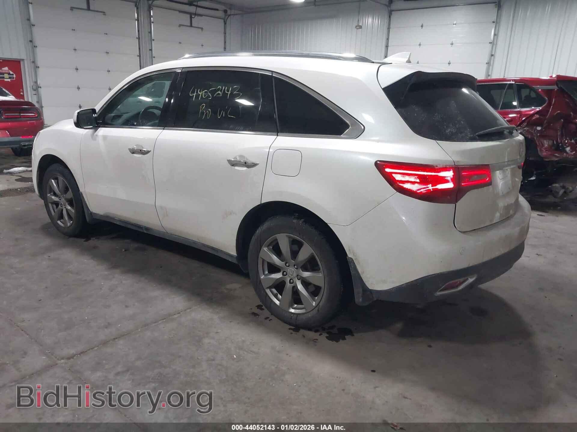 2014 ACURA MDX - VIN: 5FRYD4H81EB027790 - Фото 3