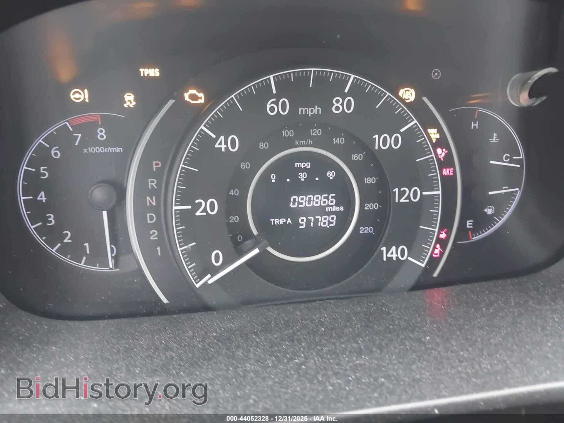 2012 HONDA CR-V - VIN: 5J6RM3H75CL040263 - Фото 7
