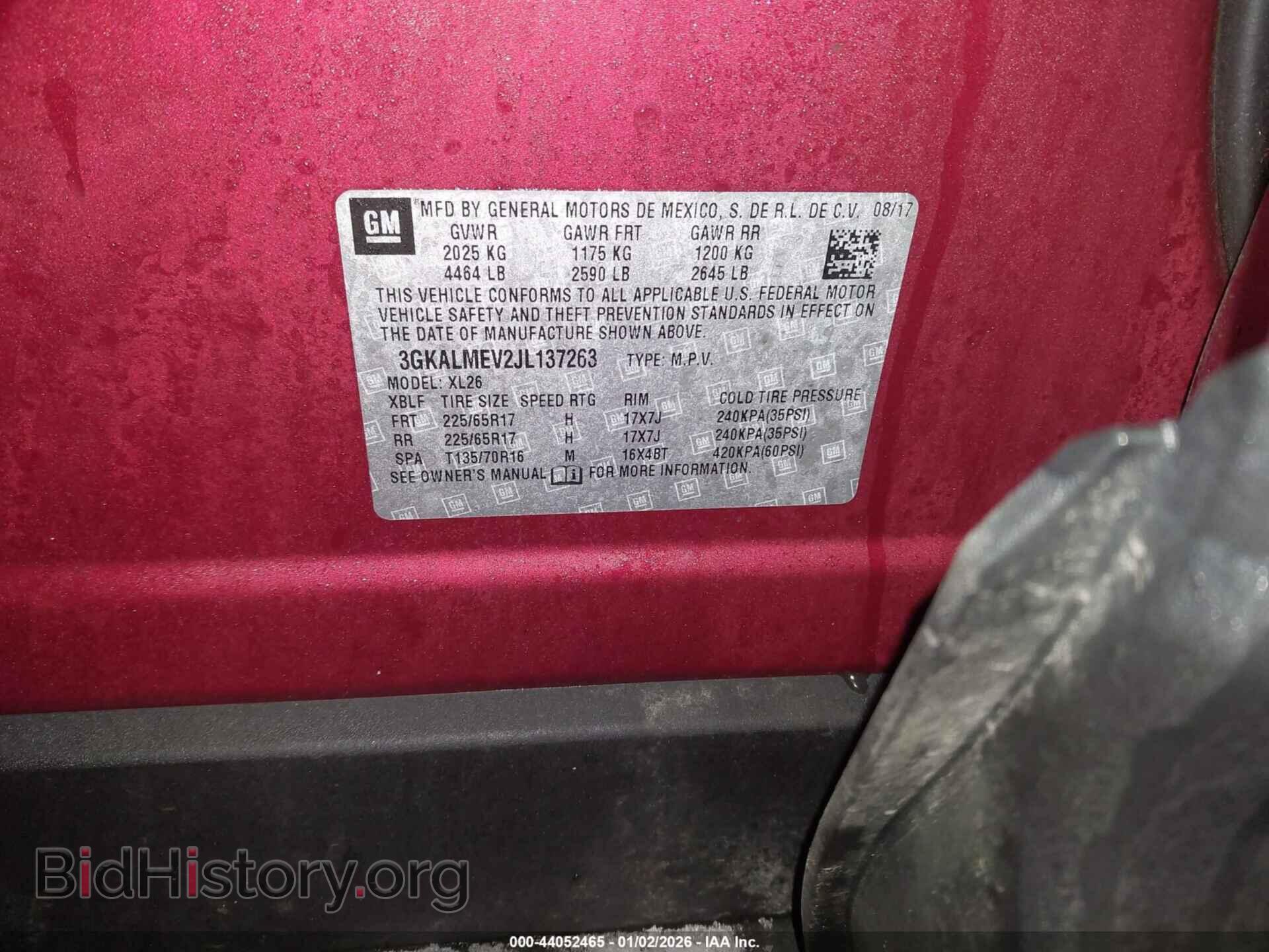 2018 GMC TERRAIN - VIN: 3GKALMEV2JL137263 - Photo 9