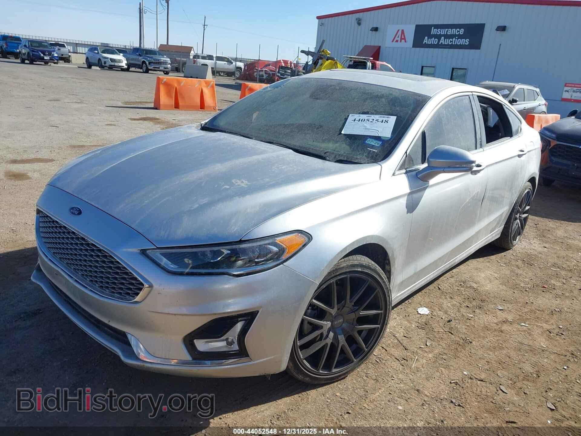 2019 FORD FUSION - VIN: 3FA6P0D95KR143159 - Фото 2
