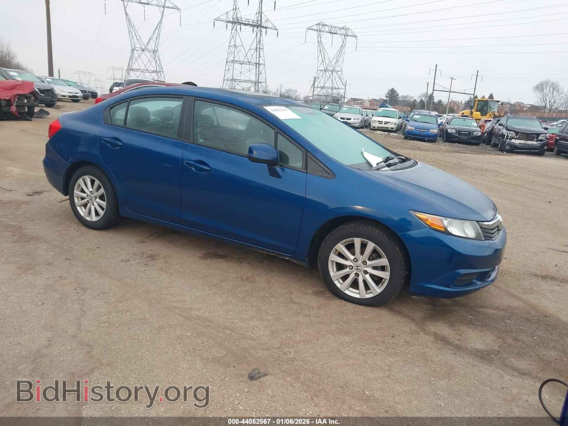 Фотография 2HGFB2F91CH532395 - HONDA CIVIC 2012