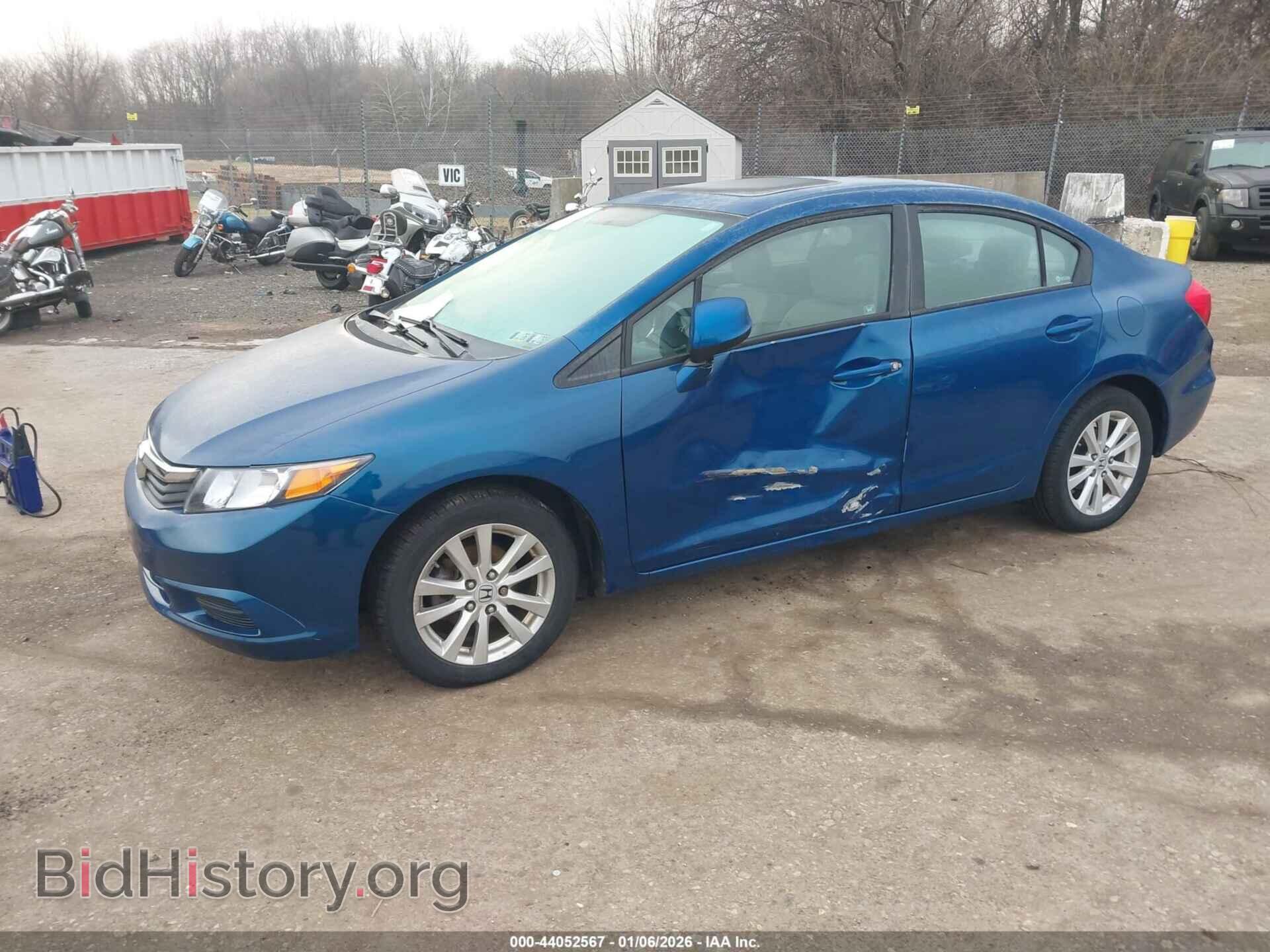 2012 HONDA CIVIC - VIN: 2HGFB2F91CH532395 - Фото 2