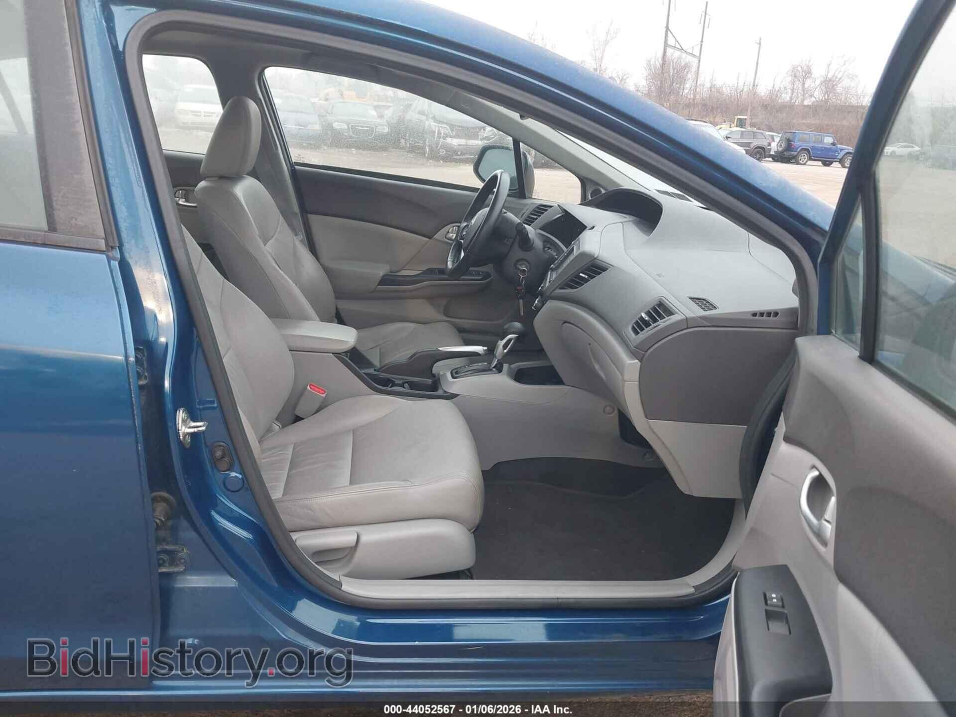 2012 HONDA CIVIC - VIN: 2HGFB2F91CH532395 - Фото 5