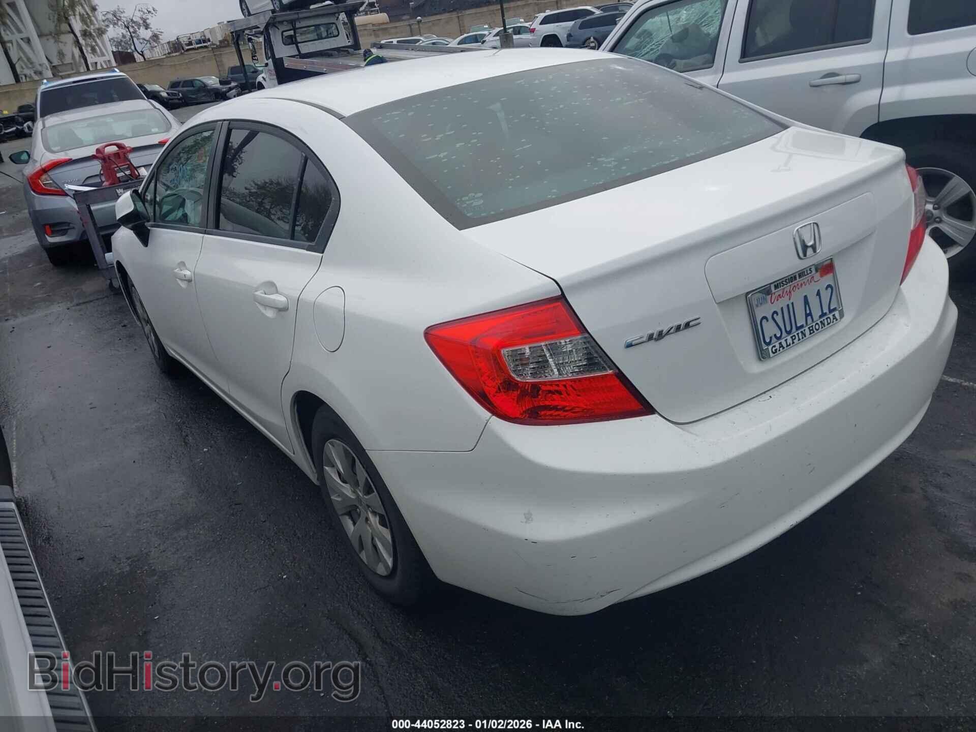 2012 HONDA CIVIC - VIN: 19XFB2F55CE358063 - Фото 3