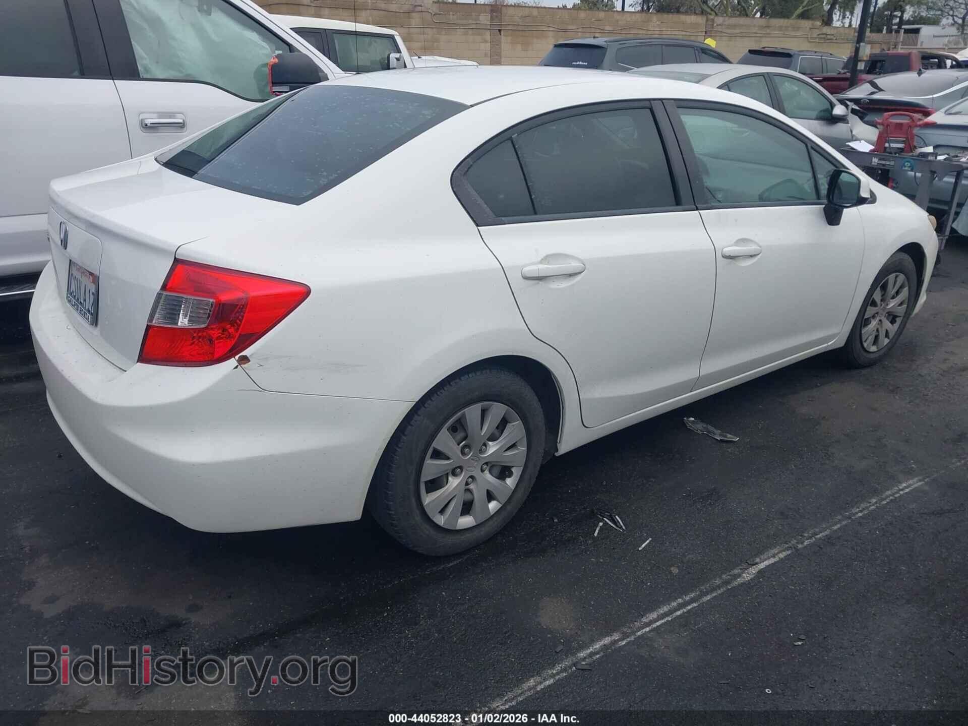 2012 HONDA CIVIC - VIN: 19XFB2F55CE358063 - Фото 4
