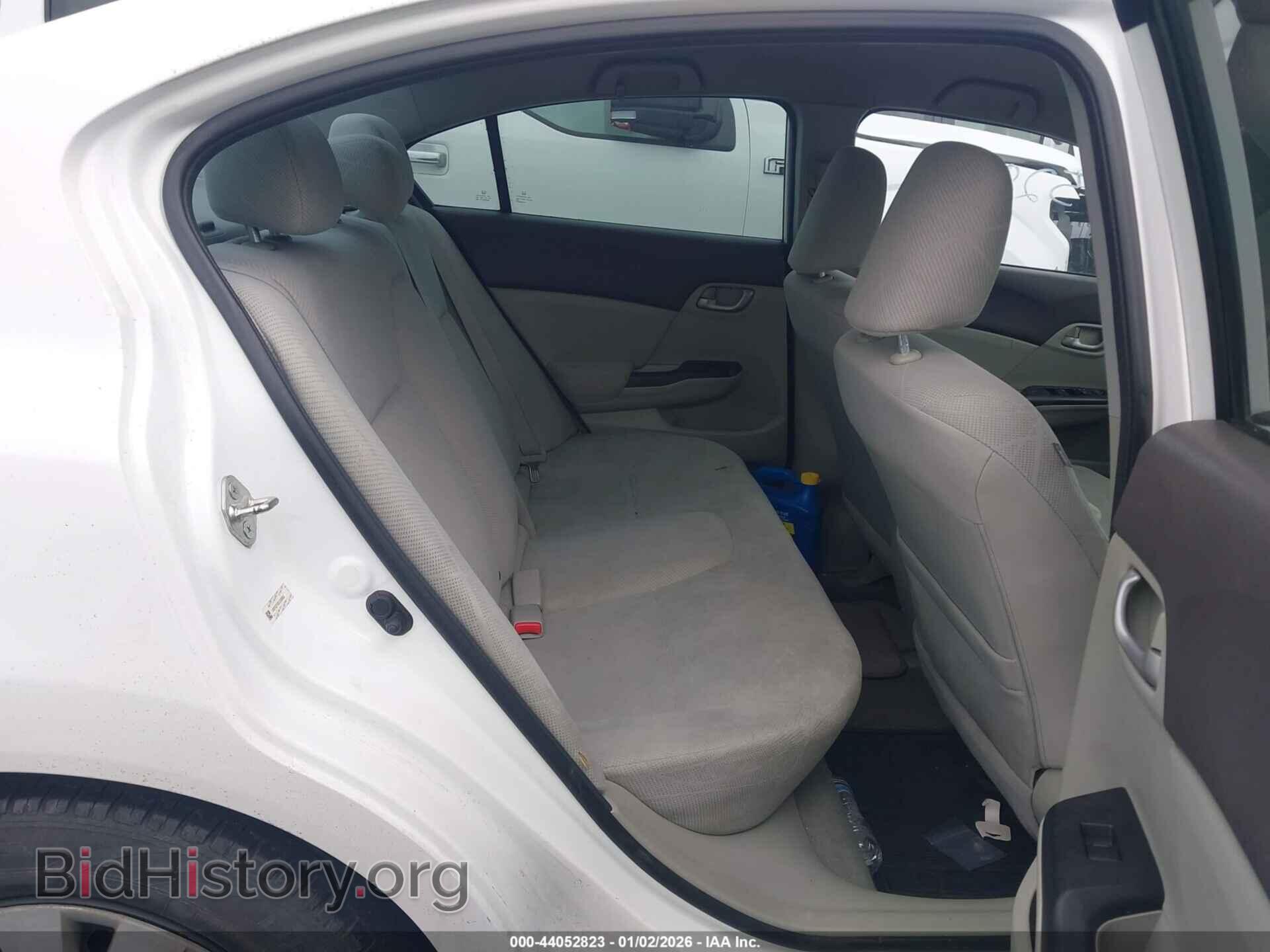 2012 HONDA CIVIC - VIN: 19XFB2F55CE358063 - Фото 8