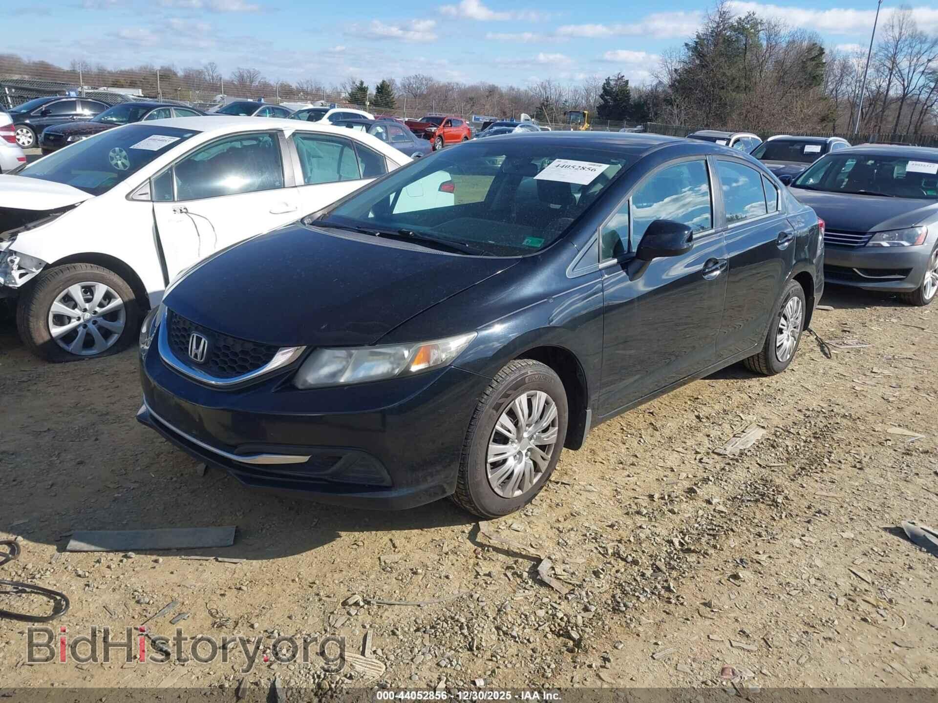 2013 HONDA CIVIC - VIN: 2HGFB2F55DH560909 - Фото 2
