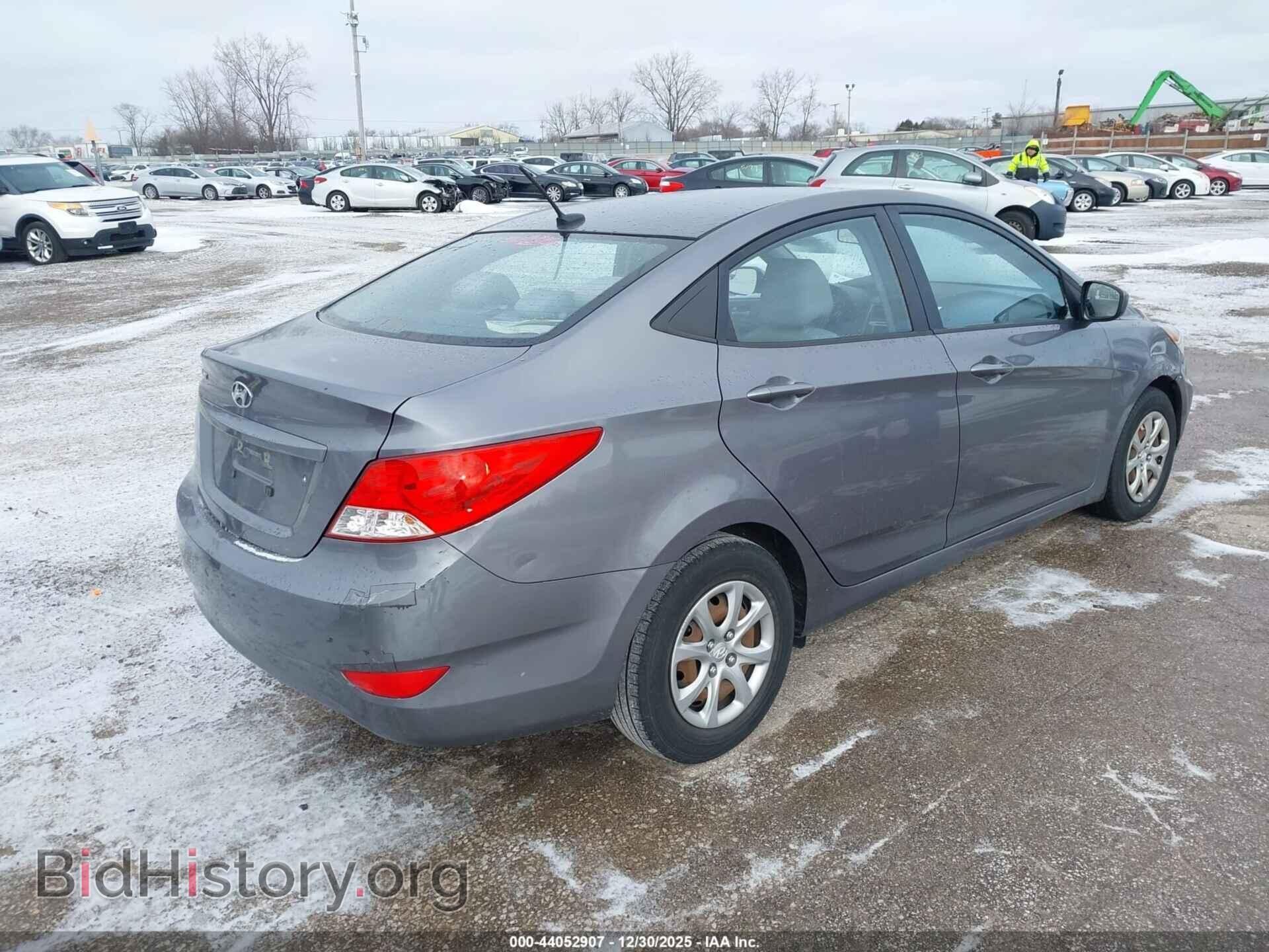 2014 HYUNDAI ACCENT - VIN: KMHCT4AE1EU752081 - Фото 4