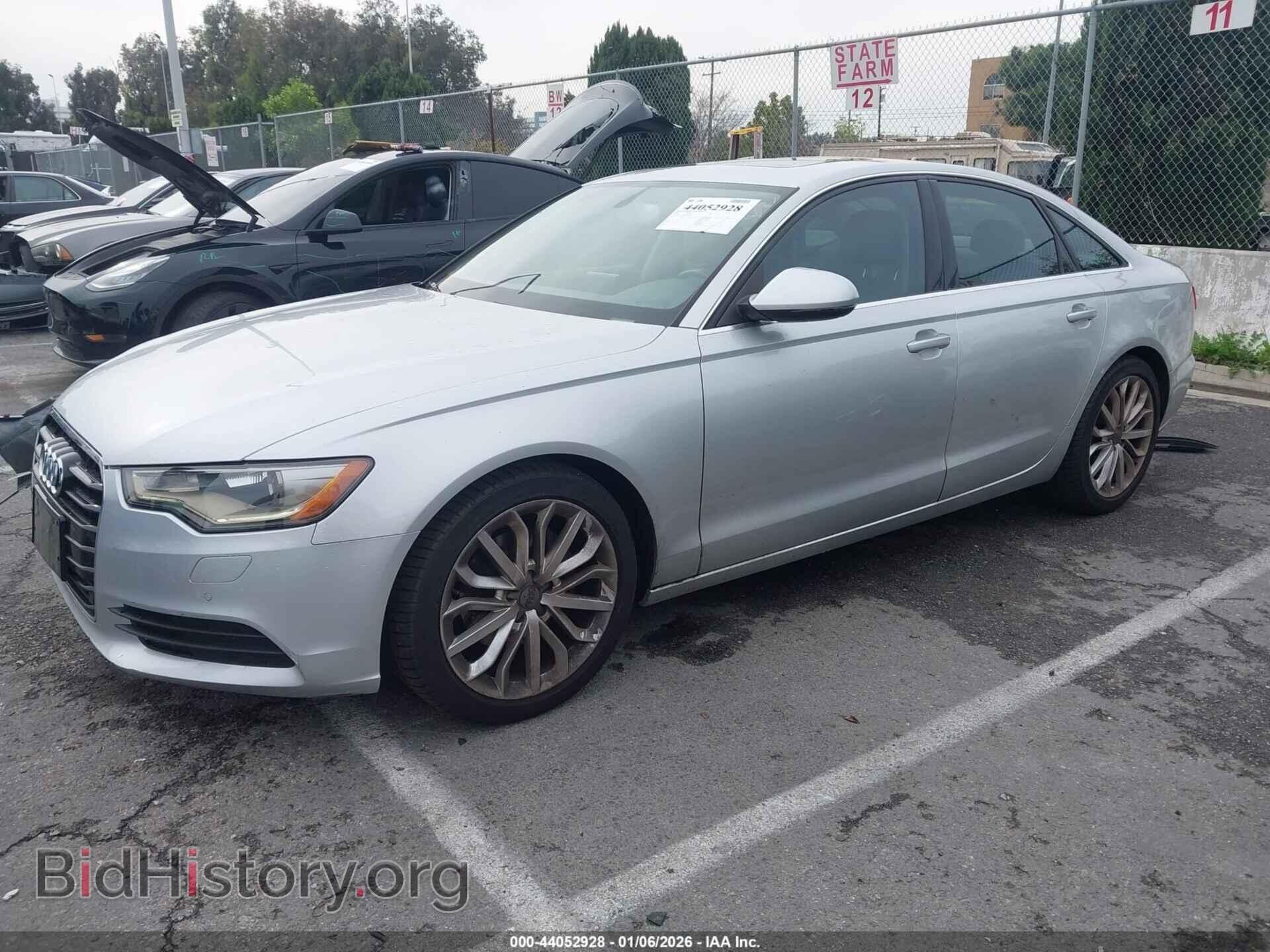 2013 AUDI A6 - VIN: WAUGFAFC9DN059977 - Фото 2