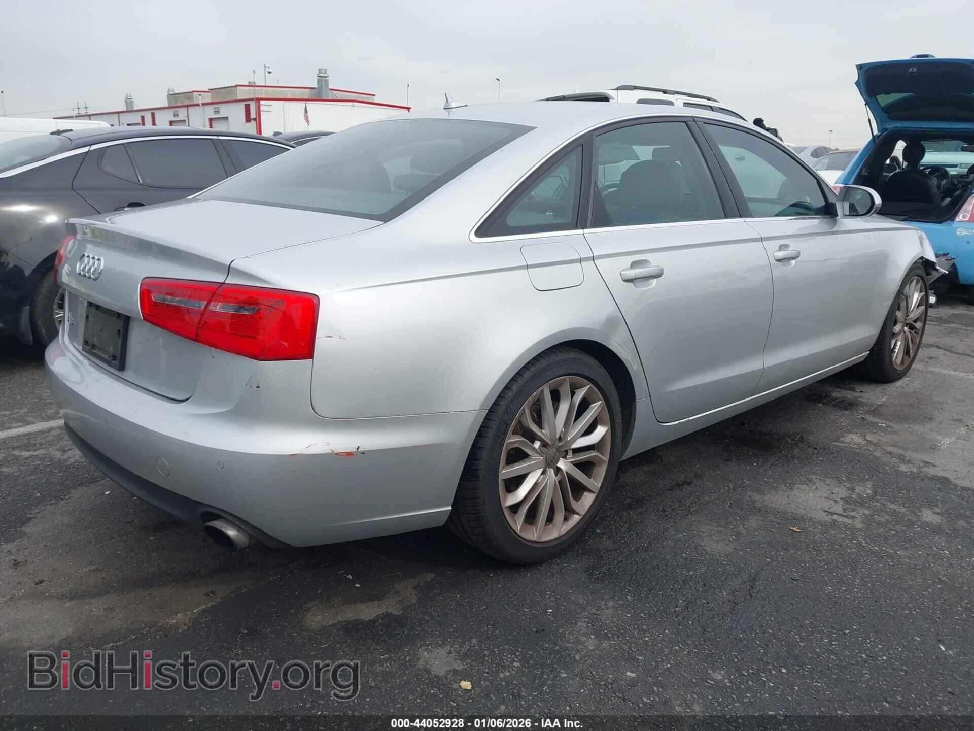 2013 AUDI A6 - VIN: WAUGFAFC9DN059977 - Фото 4