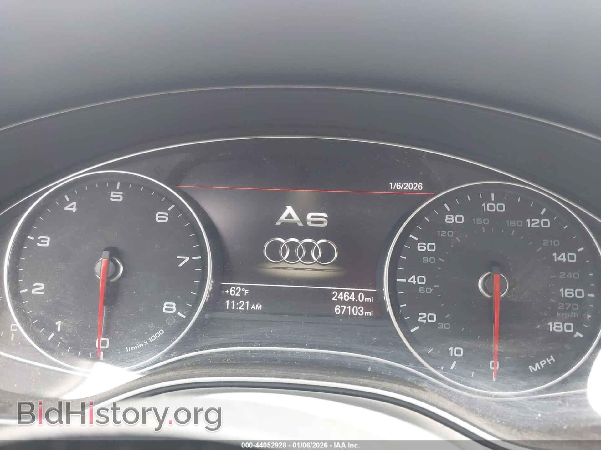 2013 AUDI A6 - VIN: WAUGFAFC9DN059977 - Фото 7