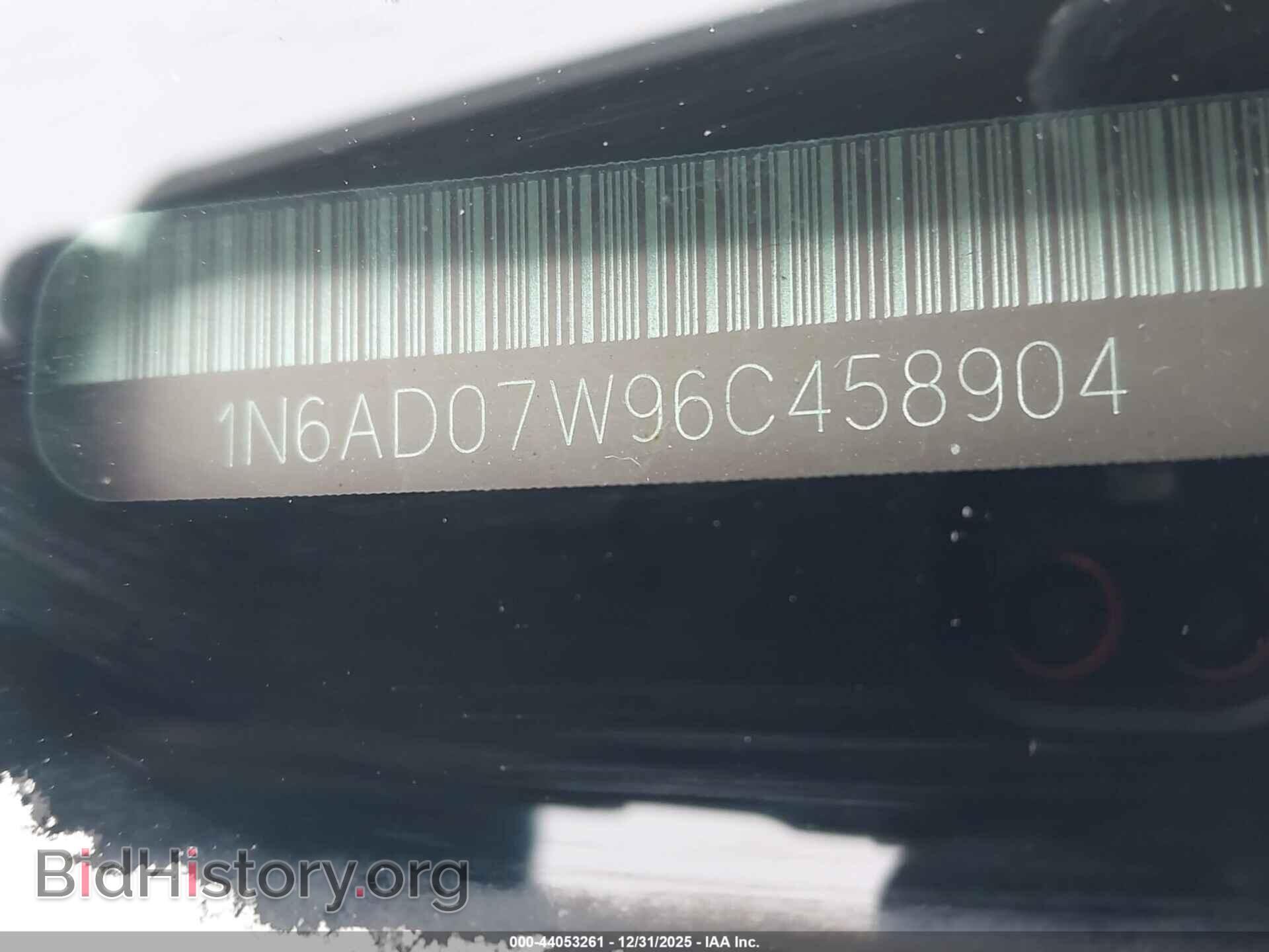 2006 NISSAN FRONTIER - VIN: 1N6AD07W96C458904 - Фото 9