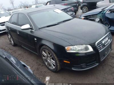 2007 Audi S4 4.2, black — VIN WAUGL78E37A062525, IAAI