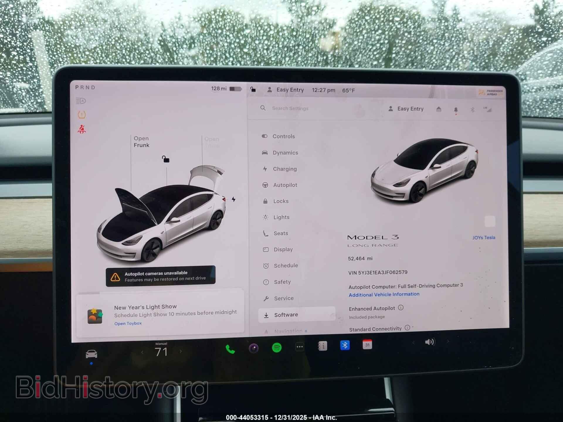 2018 TESLA MODEL 3 - VIN: 5YJ3E1EA3JF062579 - Фото 7