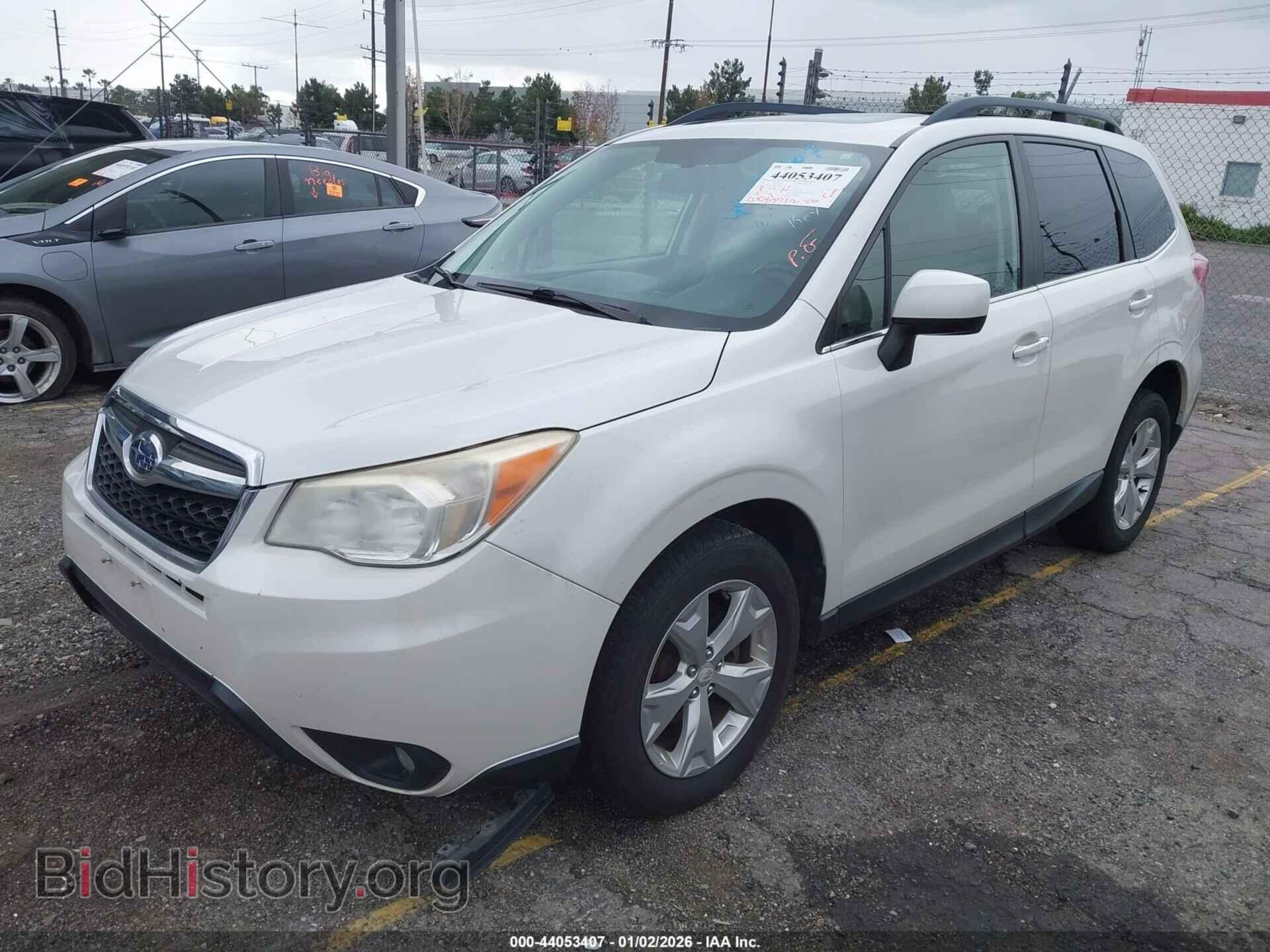 2014 SUBARU FORESTER - VIN: JF2SJAHC8EH451360 - Фото 2