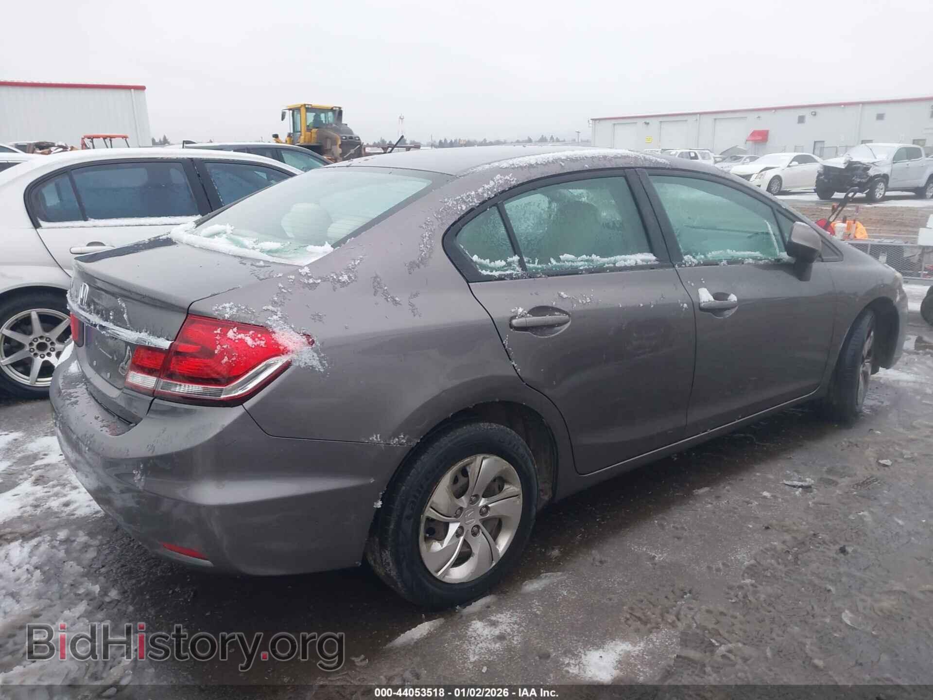 2013 HONDA CIVIC - VIN: 19XFB2F50DE209223 - Фото 4