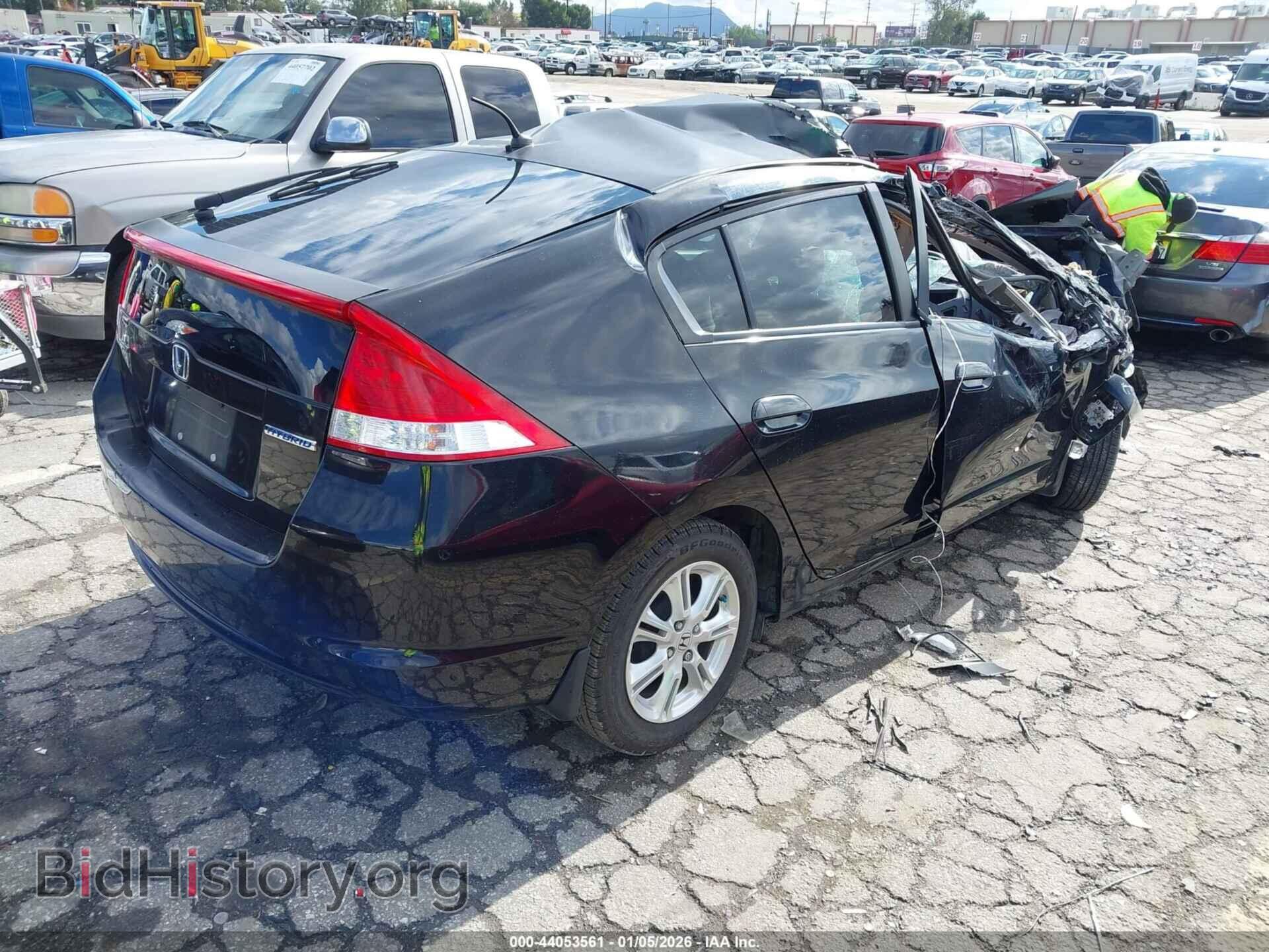 2010 HONDA INSIGHT - VIN: JHMZE2H77AS009692 - Фото 4