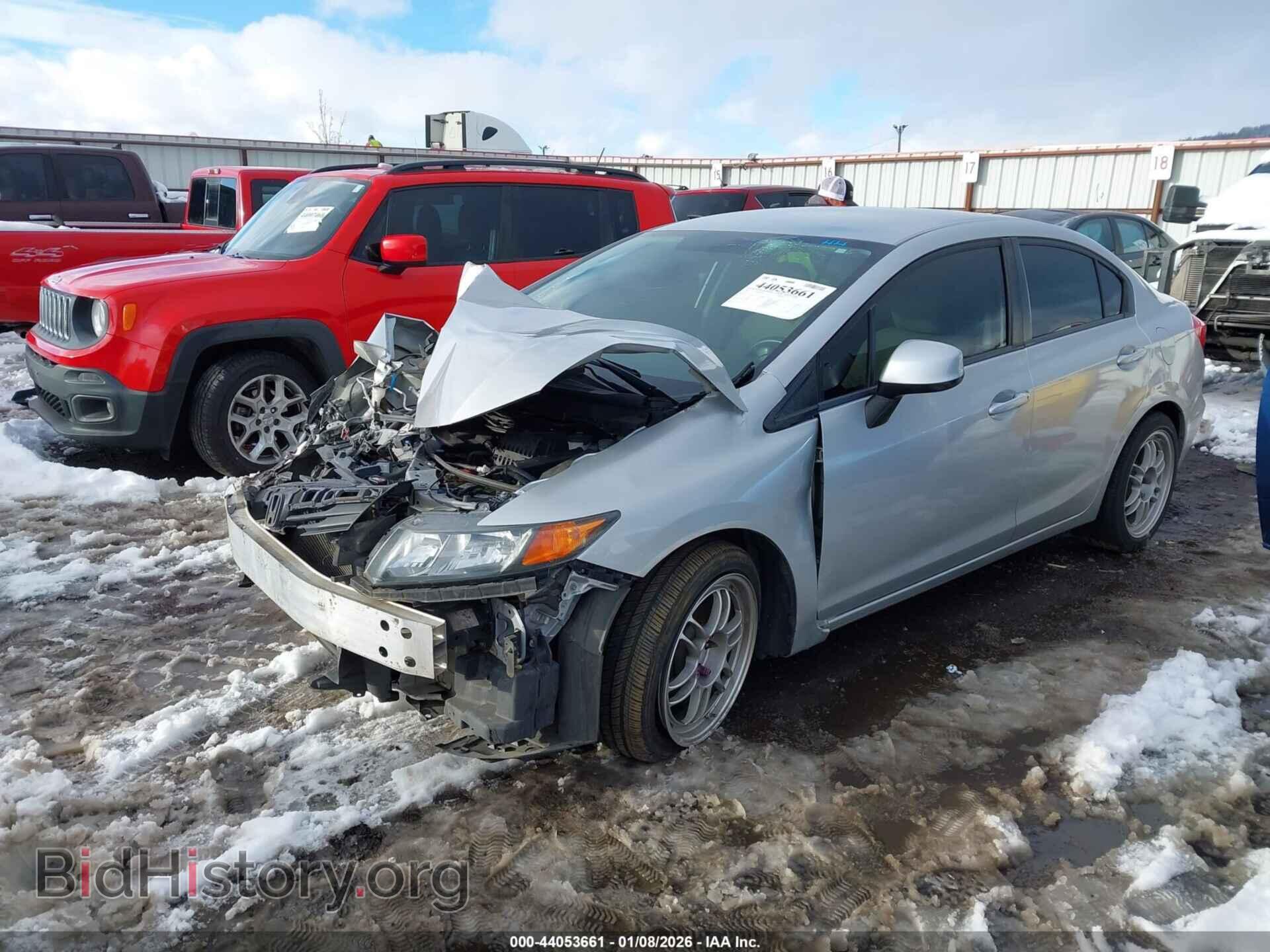 2012 HONDA CIVIC - VIN: 2HGFB2E54CH528453 - Фото 2