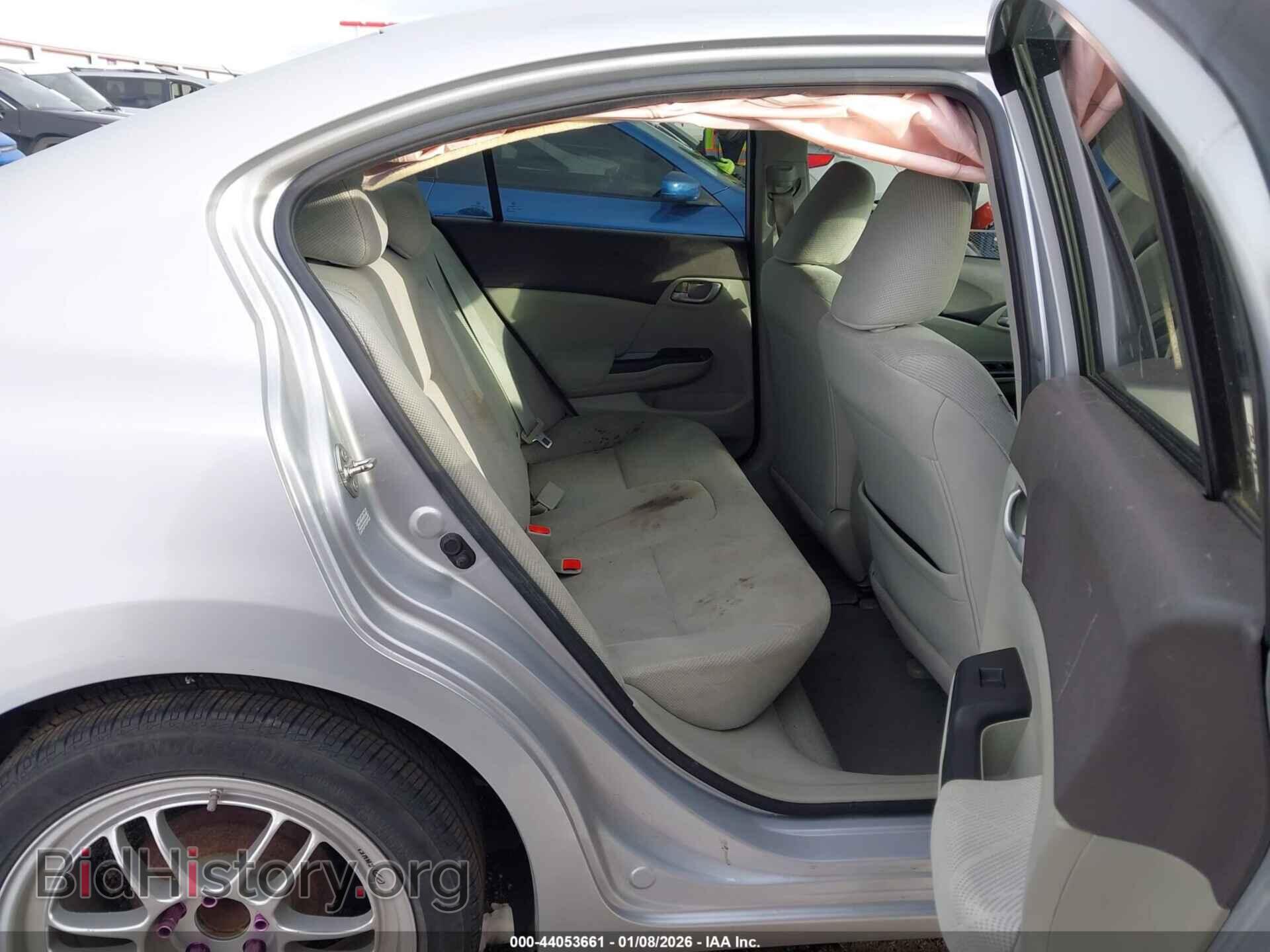 2012 HONDA CIVIC - VIN: 2HGFB2E54CH528453 - Фото 8