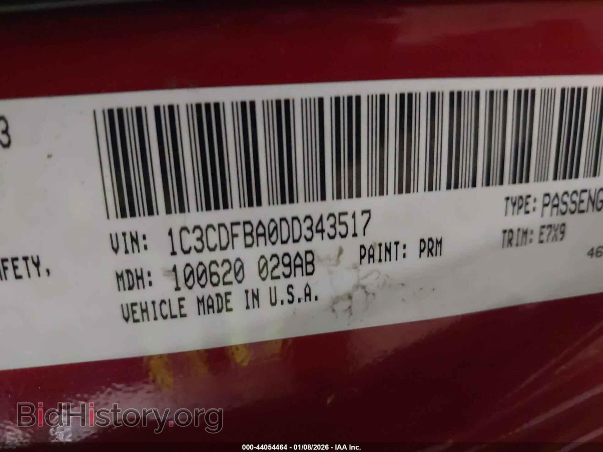 2013 DODGE DART - VIN: 1C3CDFBA0DD343517 - Photo 9