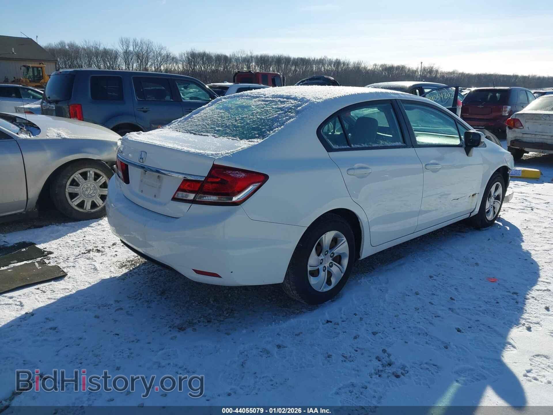 2014 HONDA CIVIC - VIN: 19XFB2F51EE047233 - Фото 4