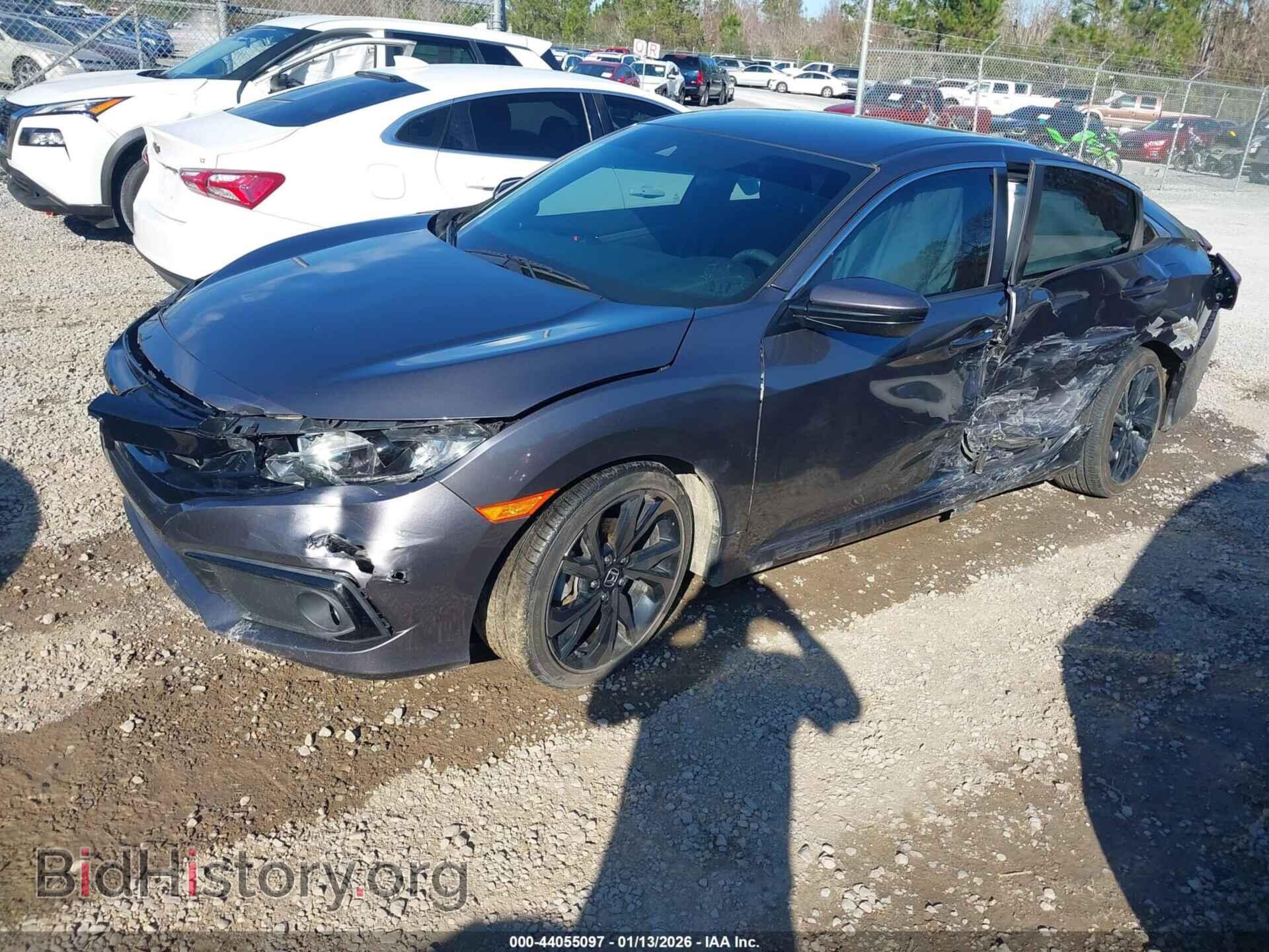 2021 HONDA CIVIC - VIN: 2HGFC2F80MH558184 - Фото 2