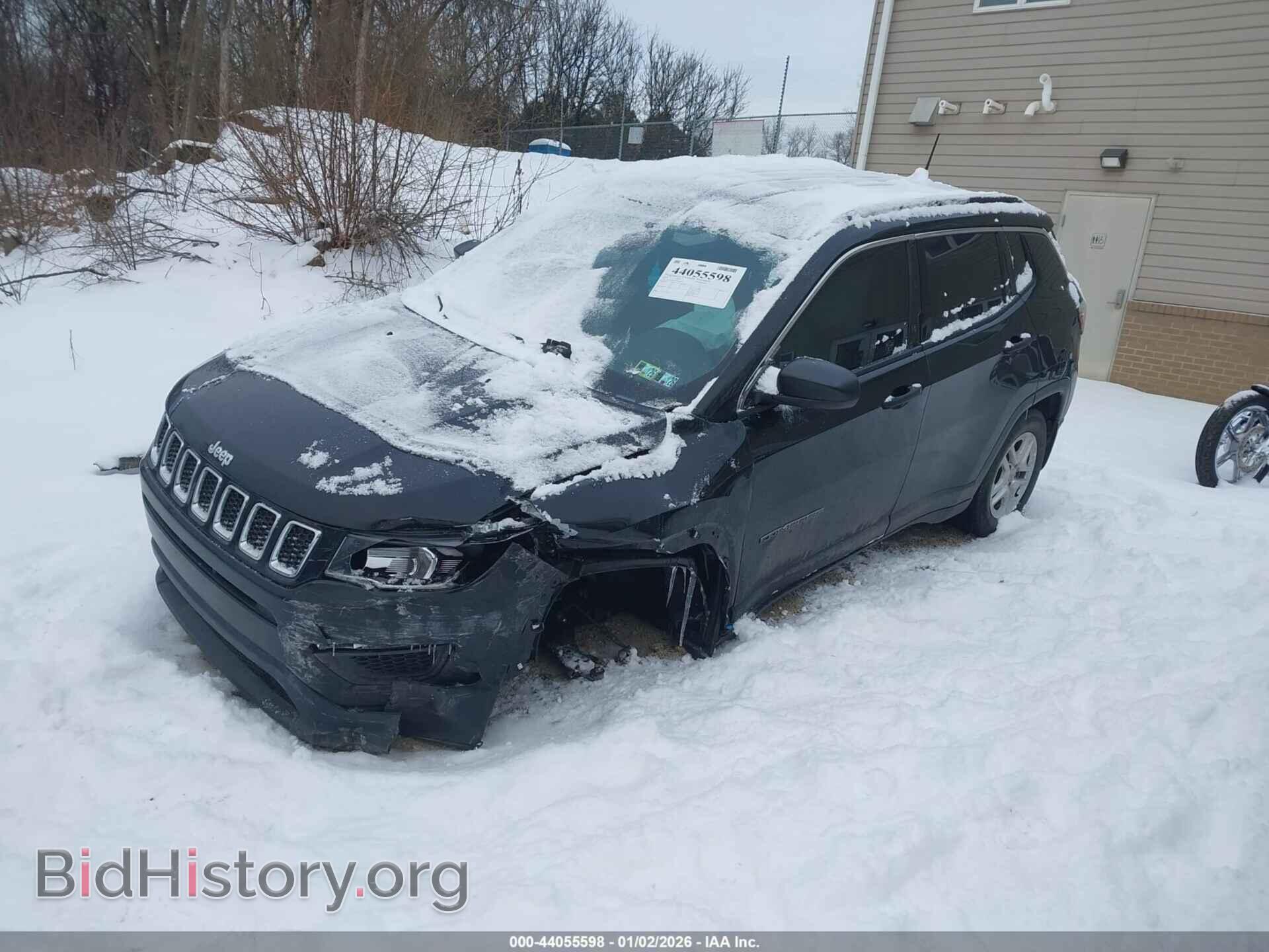 2019 JEEP COMPASS - VIN: 3C4NJDAB1KT703073 - Фото 2