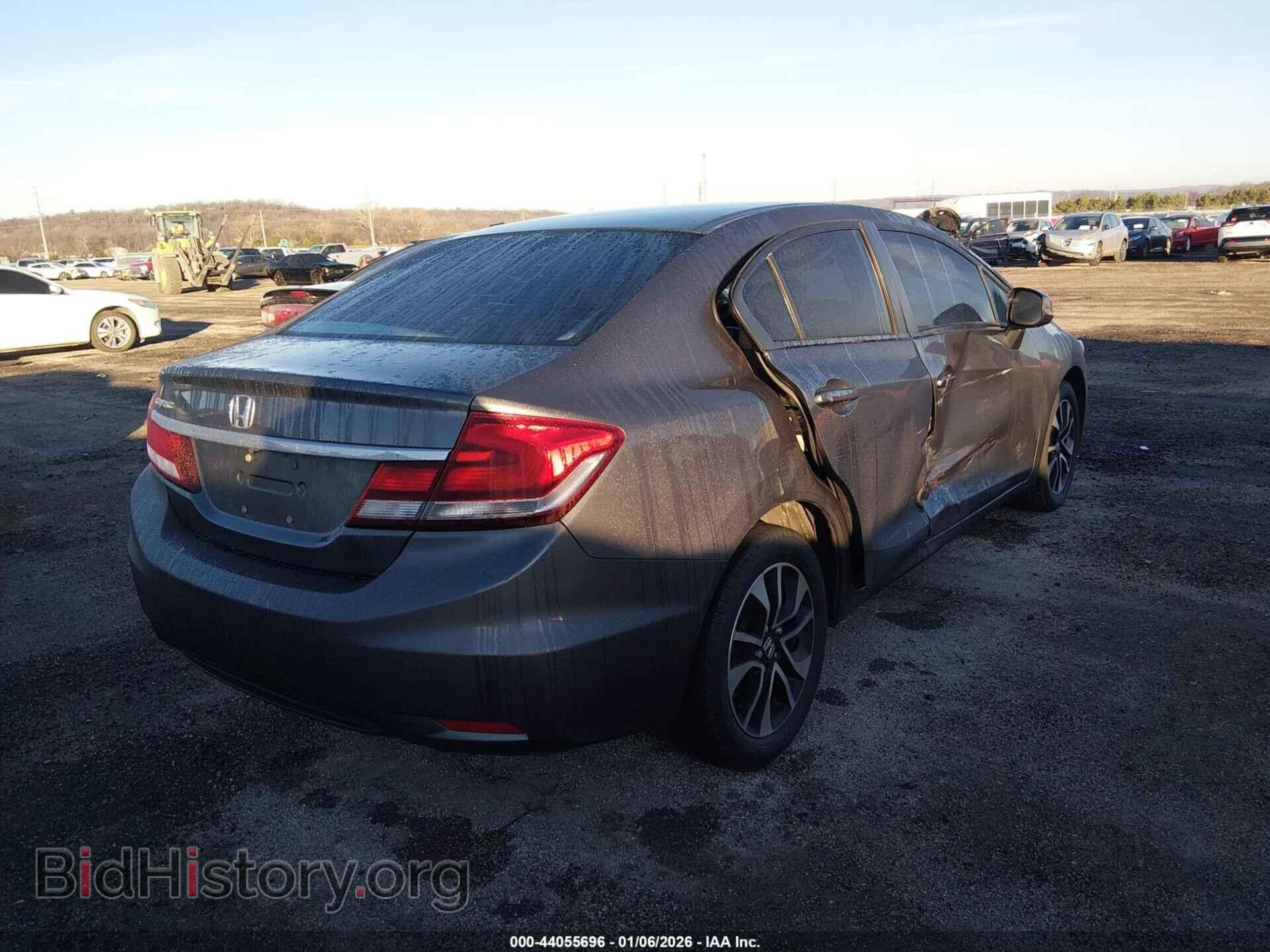 2013 HONDA CIVIC - VIN: 19XFB2F87DE080343 - Фото 4