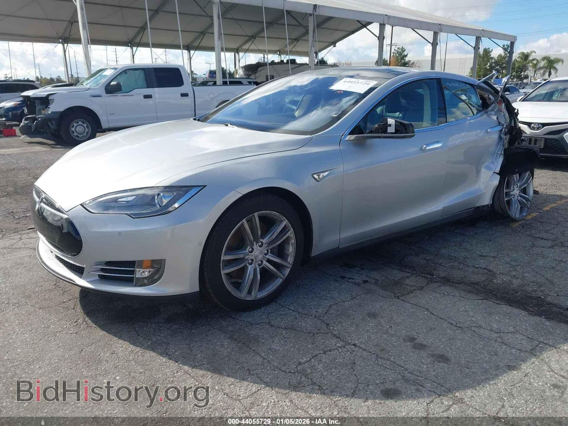 2015 TESLA MODEL S - VIN: 5YJSA1H1XFF083780 - Фото 2