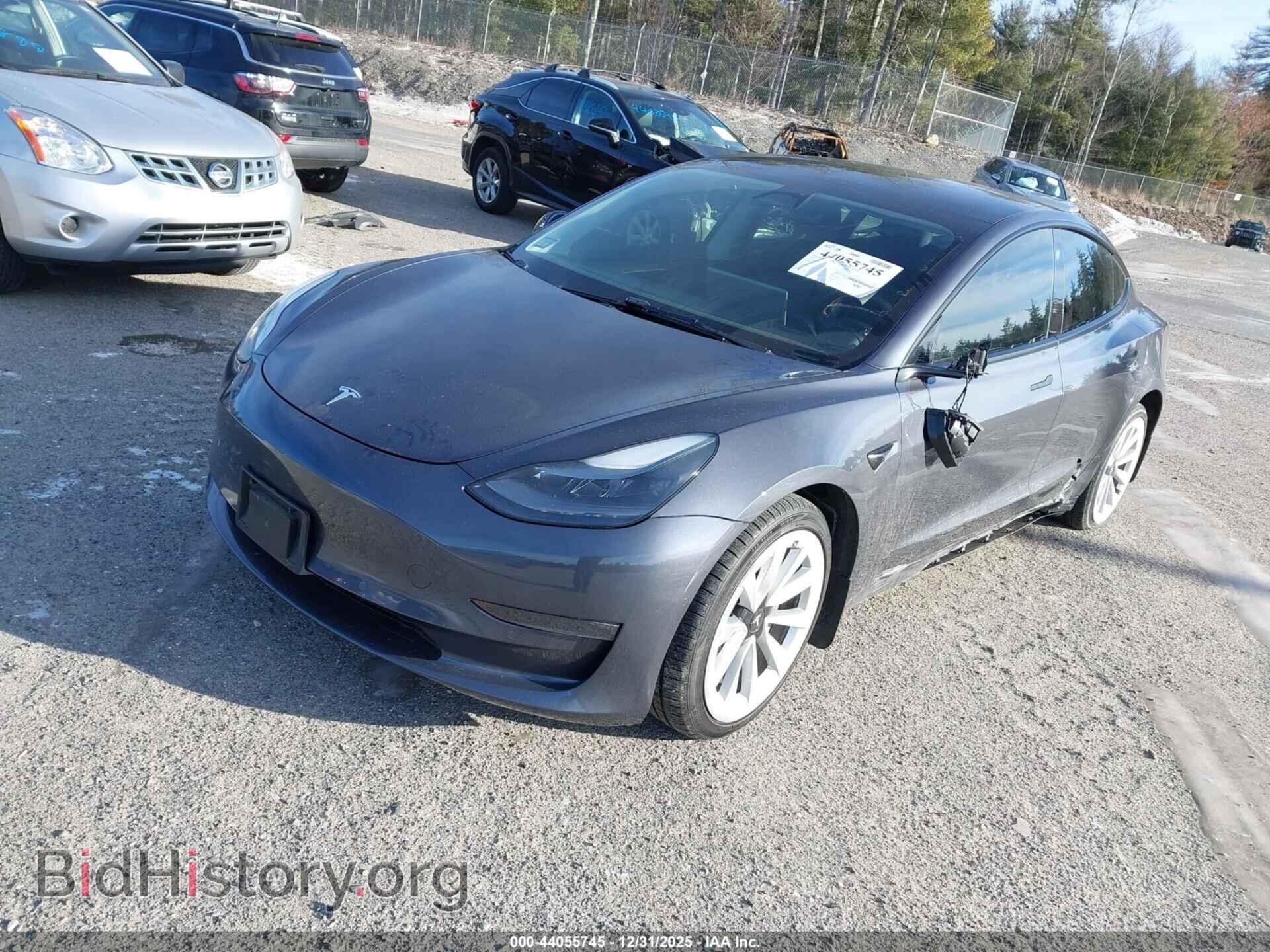 2022 TESLA MODEL 3 - VIN: 5YJ3E1EB4NF192630 - Фото 2