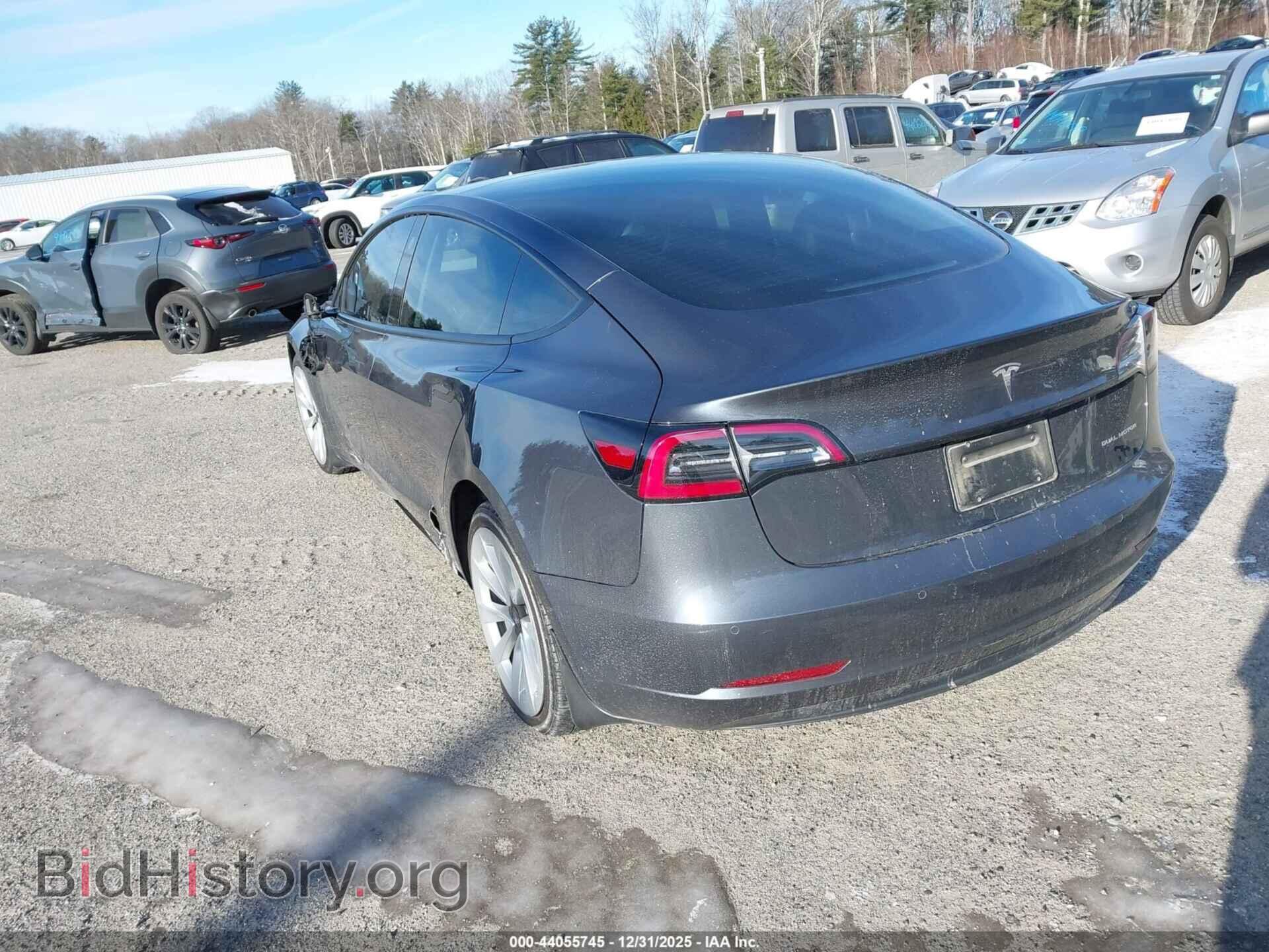 2022 TESLA MODEL 3 - VIN: 5YJ3E1EB4NF192630 - Фото 3