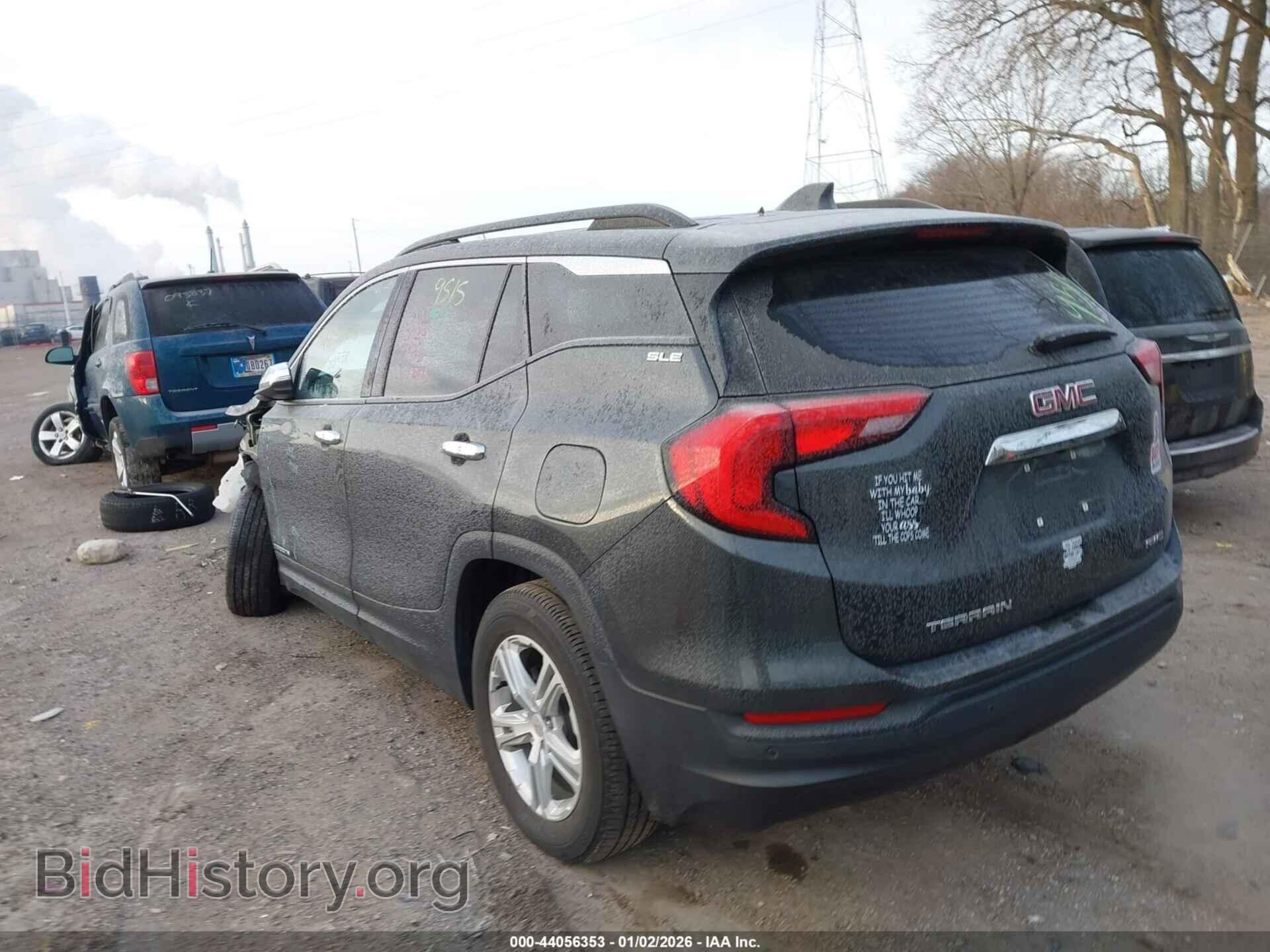 2020 GMC TERRAIN - VIN: 3GKALTEV2LL116619 - Фото 3