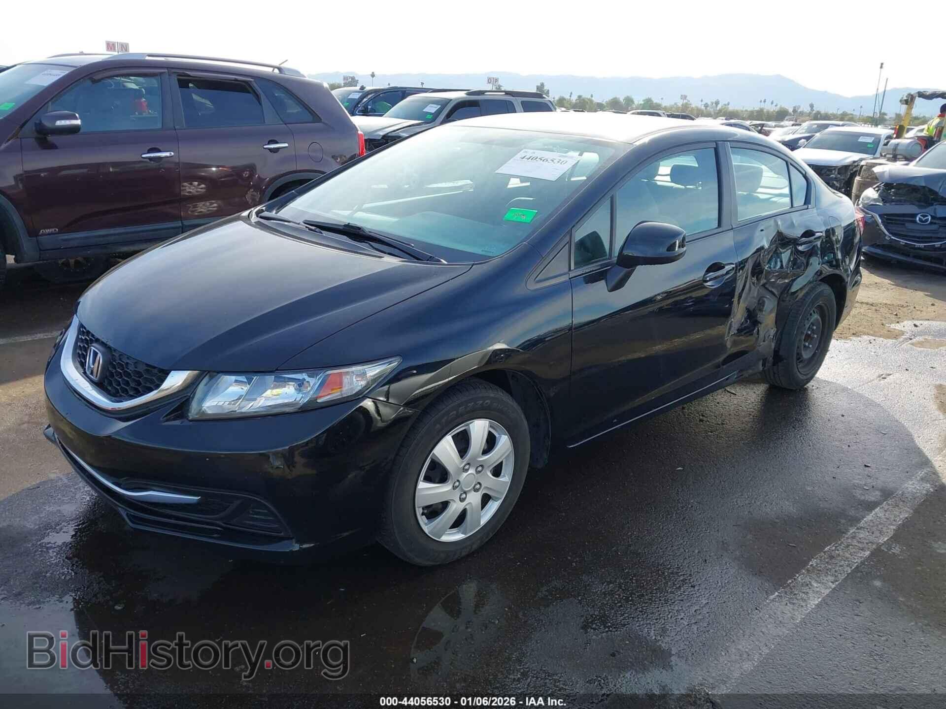 2013 HONDA CIVIC - VIN: 19XFB2F59DE257268 - Фото 2
