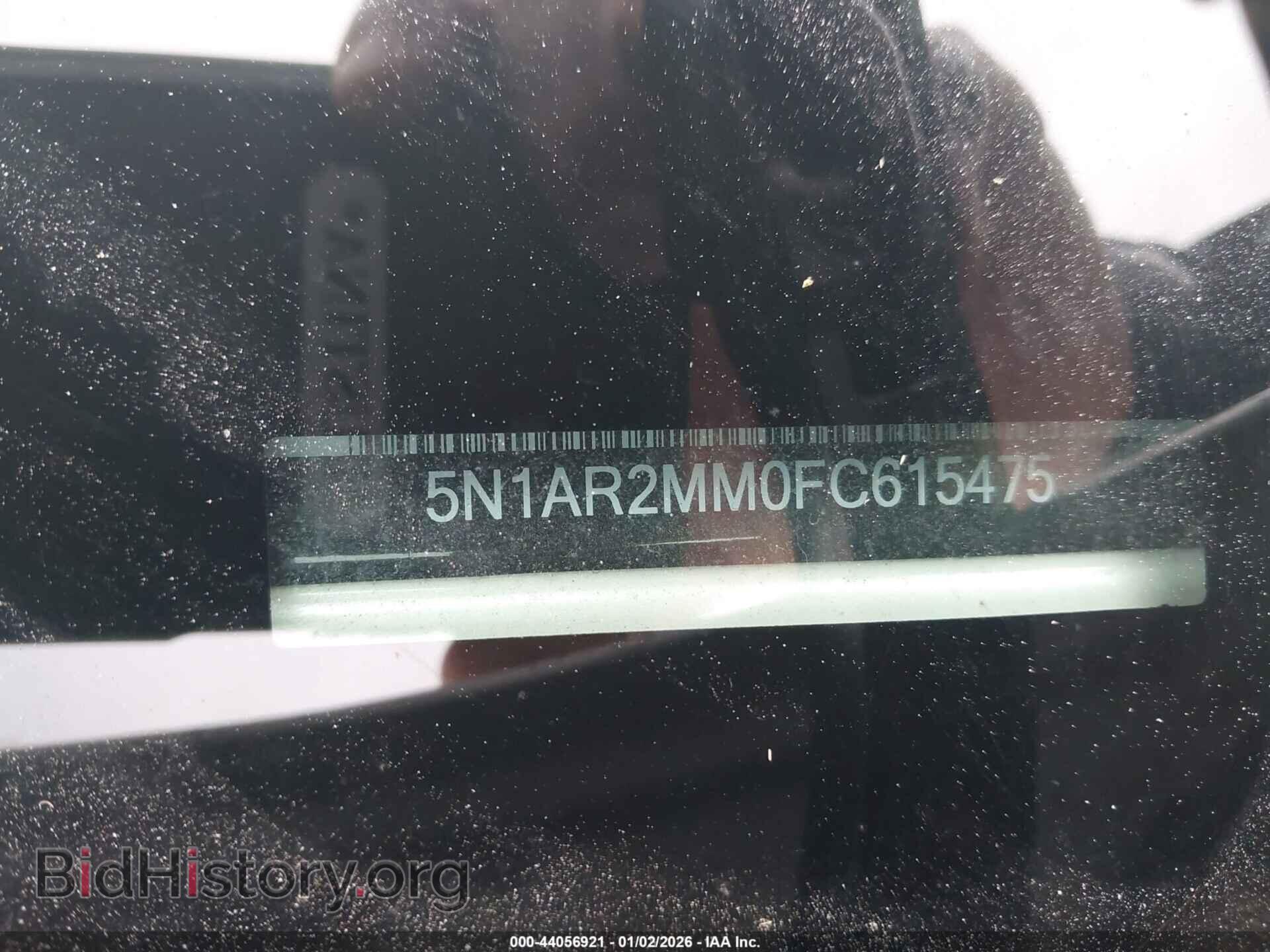 2015 NISSAN PATHFINDER - VIN: 5N1AR2MM0FC615475 - Фото 9