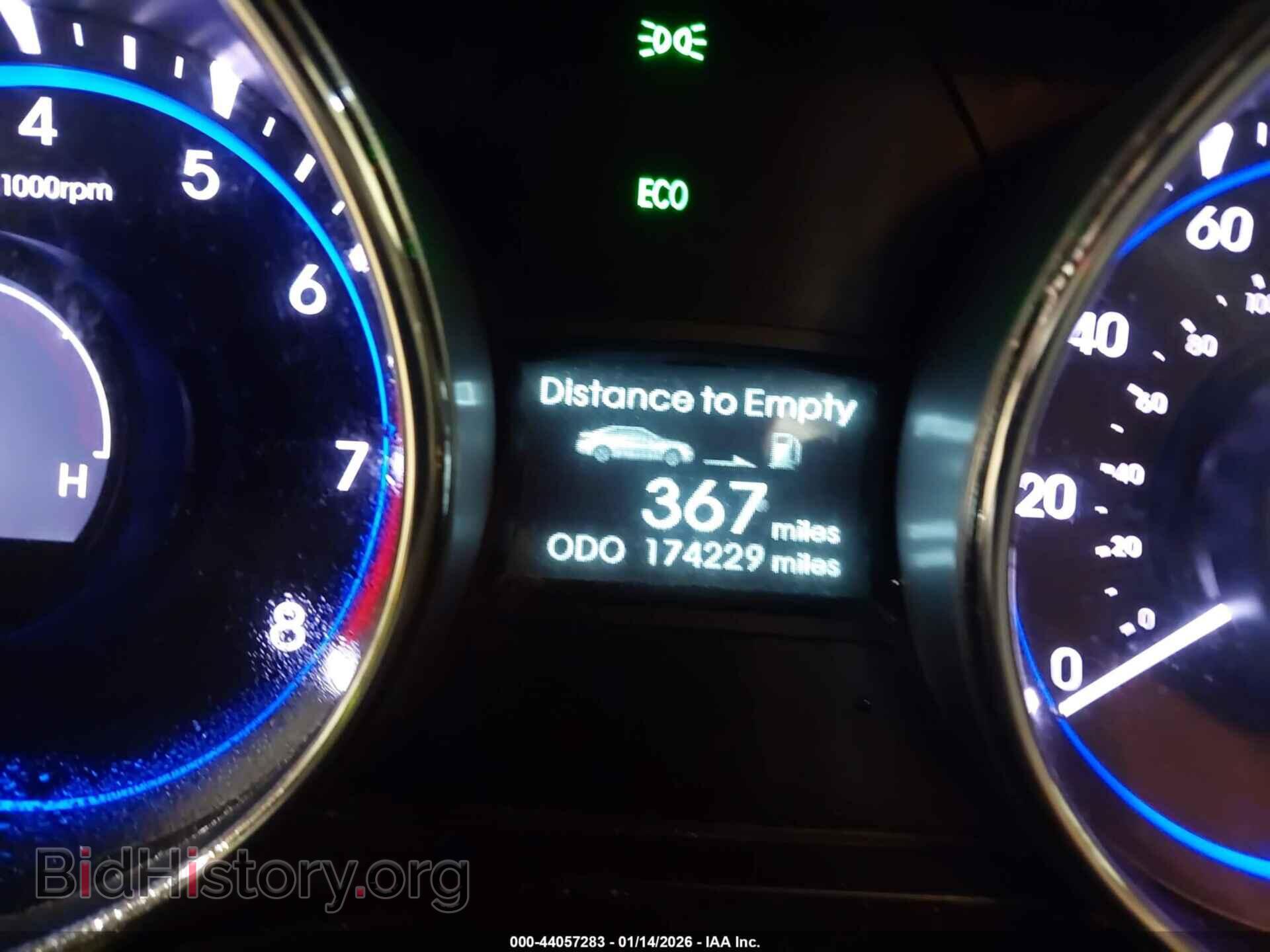 2012 HYUNDAI SONATA - VIN: 5NPEC4AC8CH450564 - Фото 7