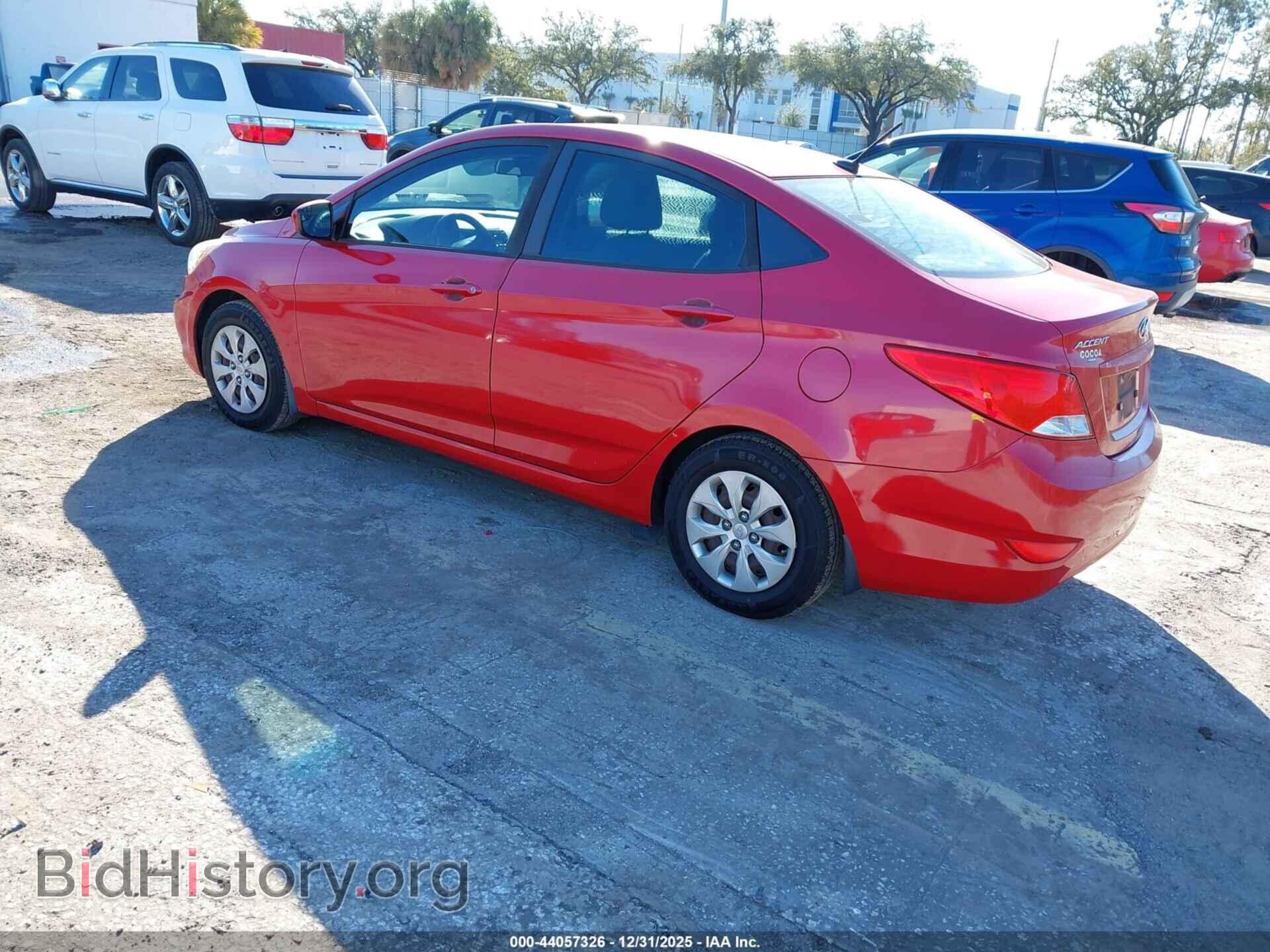 2016 HYUNDAI ACCENT - VIN: KMHCT4AE9GU138883 - Фото 3