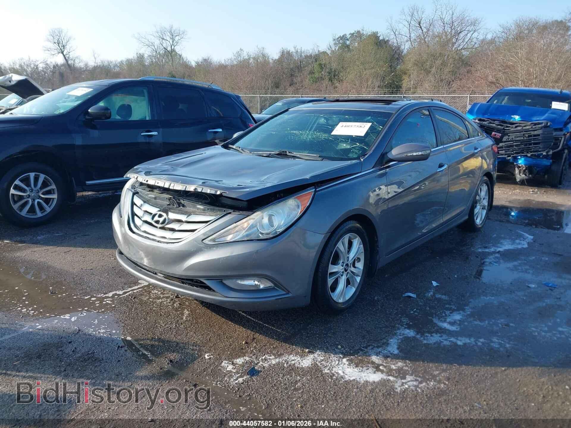 2011 HYUNDAI SONATA - VIN: 5NPEC4AC2BH128050 - Фото 2