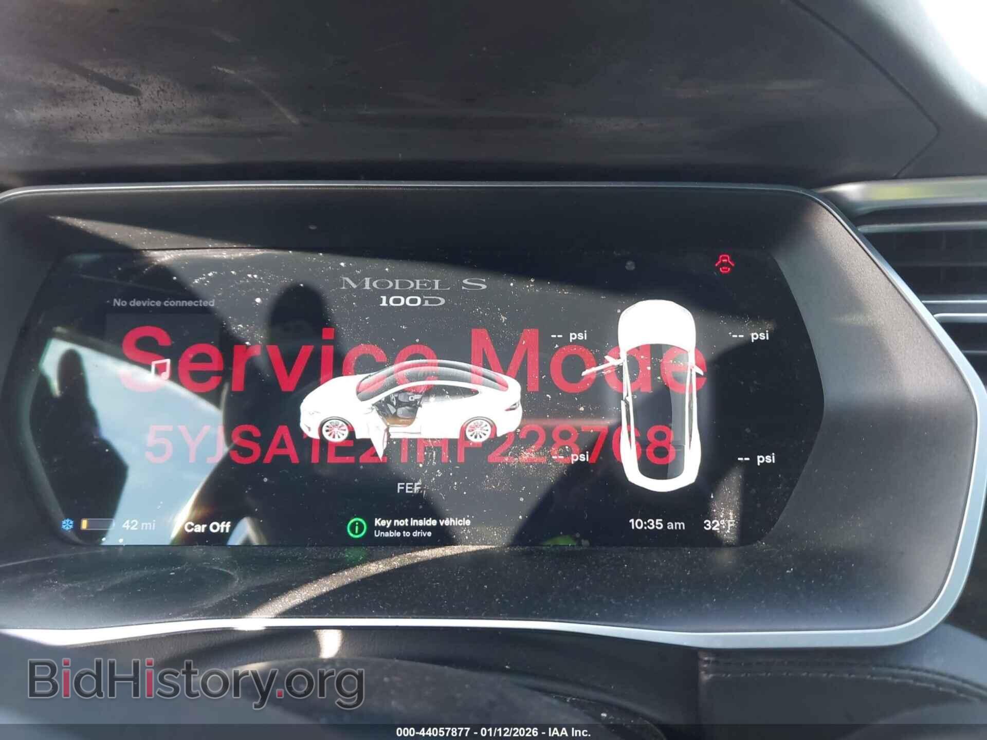 2017 TESLA MODEL S - VIN: 5YJSA1E21HF228768 - Фото 7
