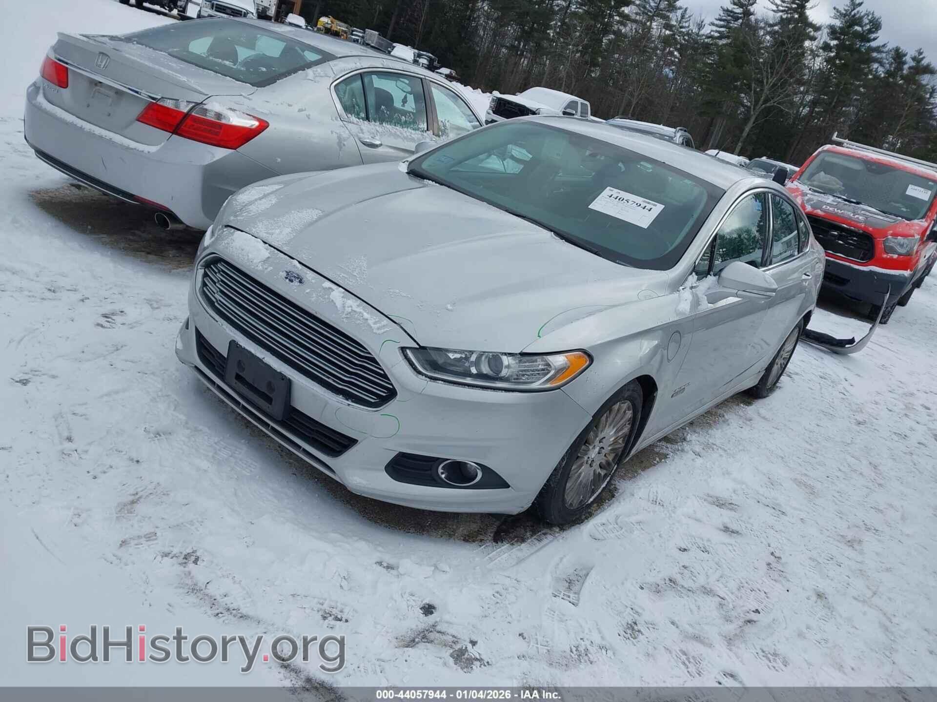 2013 FORD FUSION ENERGI - VIN: 3FA6P0PU4DR246169 - Фото 2