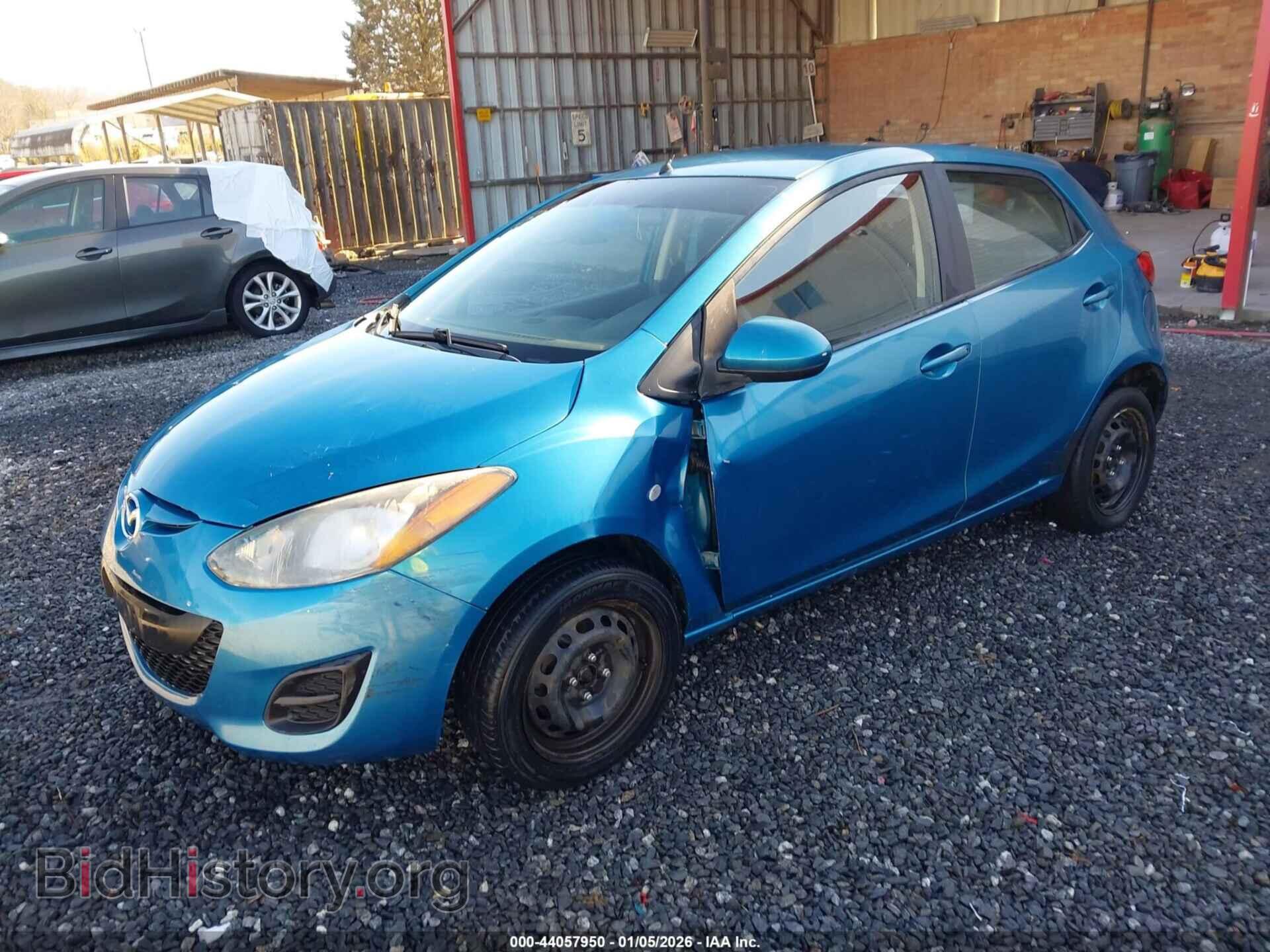 2011 MAZDA MAZDA2 - VIN: JM1DE1HY8B0114432 - Фото 2
