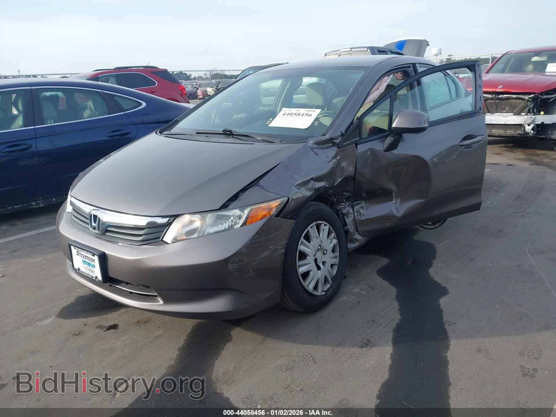 2012 HONDA CIVIC - VIN: 19XFB2F53CE032908 - Фото 2