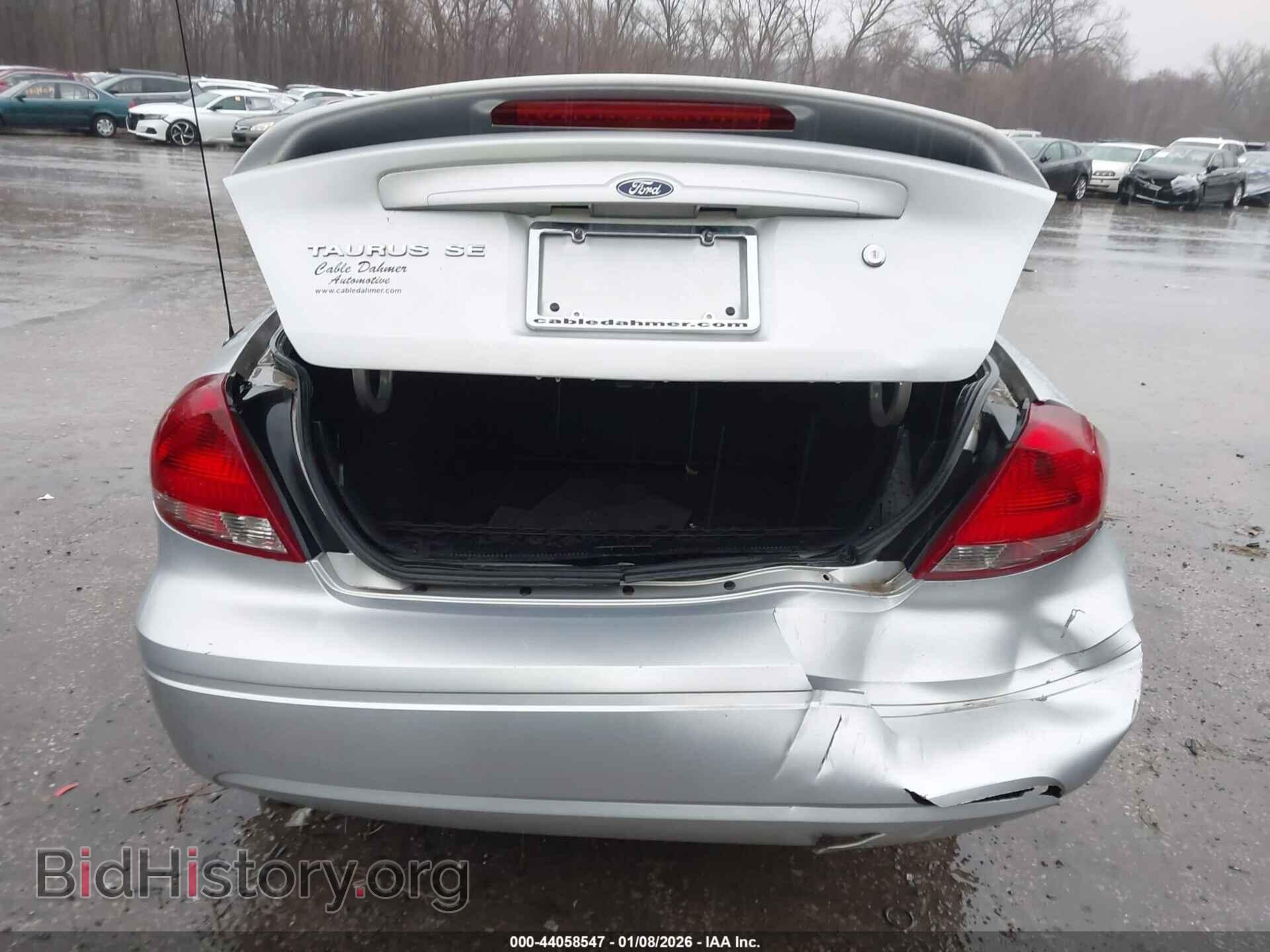 2006 FORD TAURUS - VIN: 1FAFP53U06A206395 - Фото 6