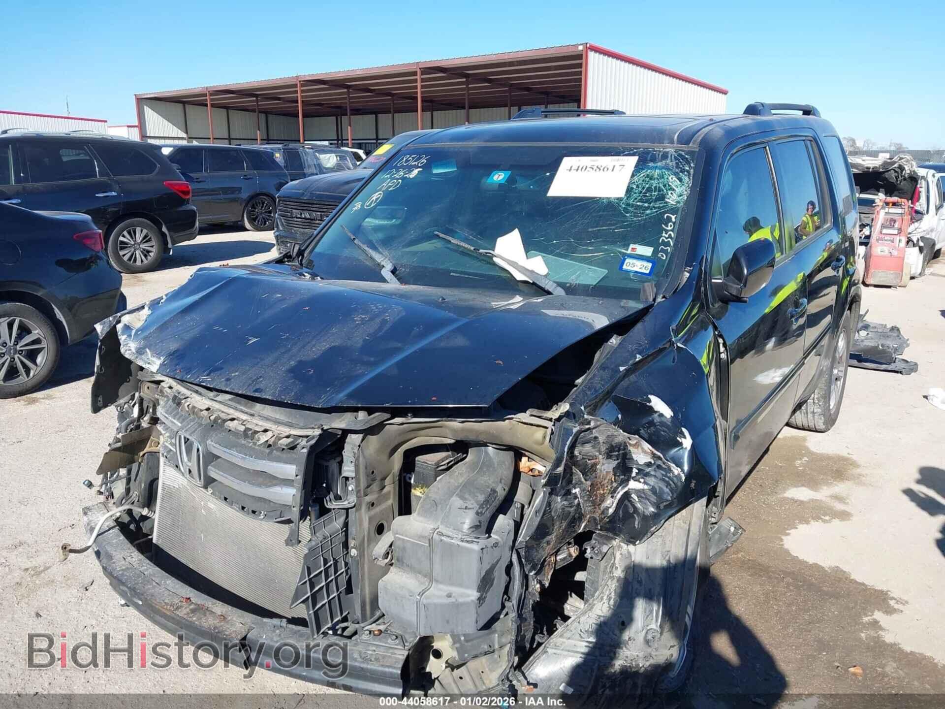 2013 HONDA PILOT - VIN: 5FNYF3H54DB033562 - Фото 2