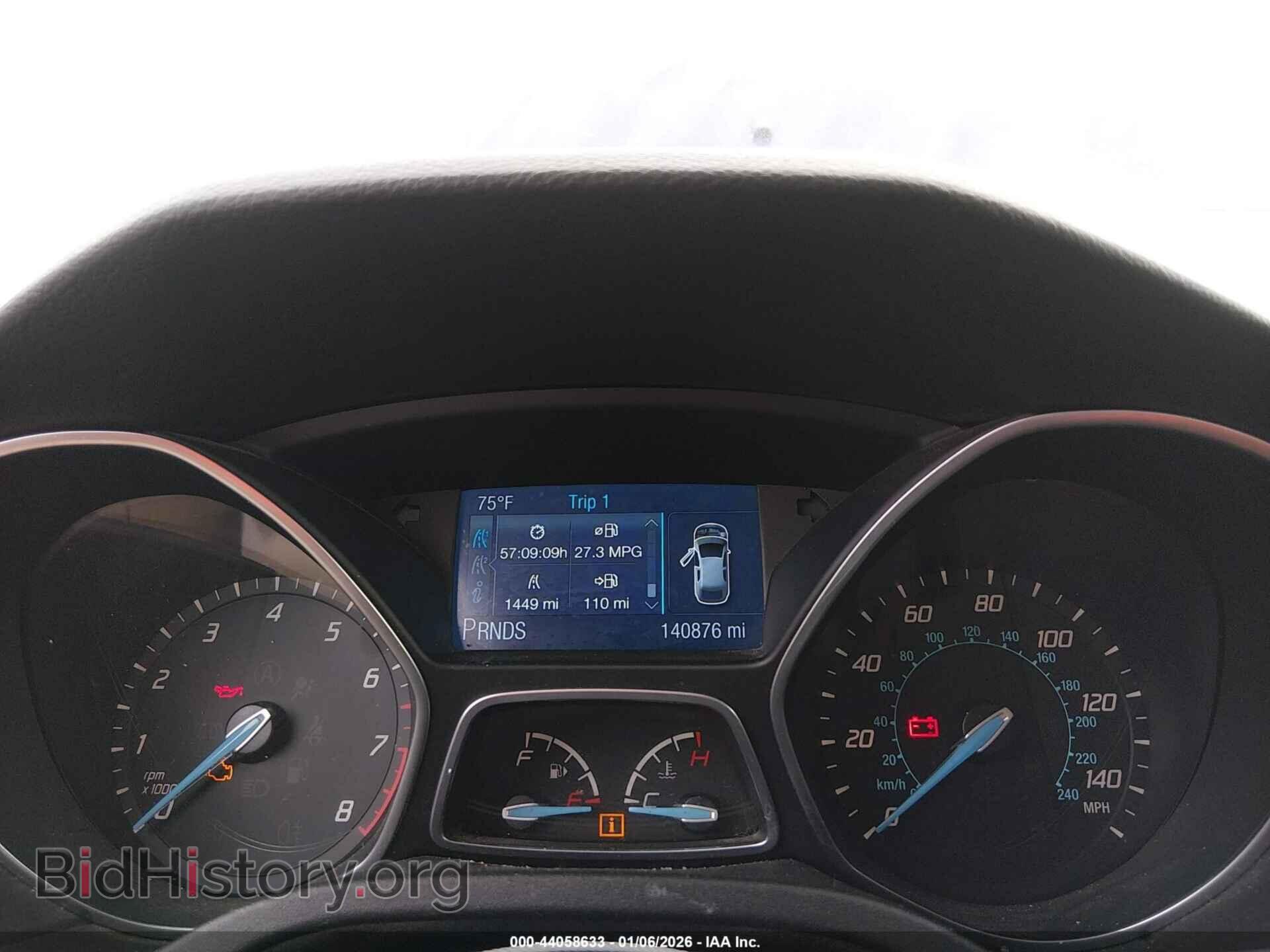 2014 FORD FOCUS - VIN: 1FADP3K26EL333148 - Фото 7