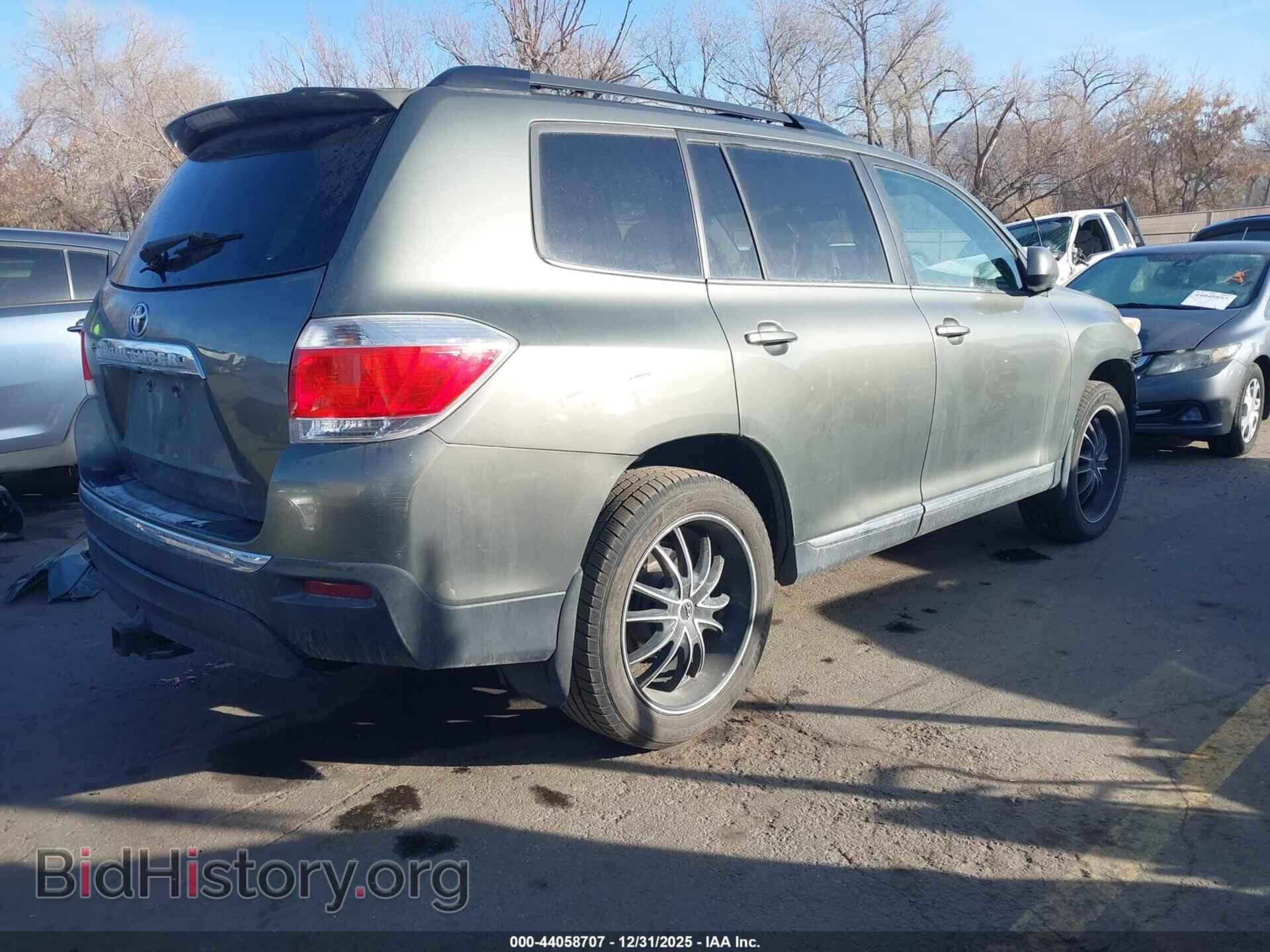 2012 TOYOTA HIGHLANDER - VIN: 5TDZK3EH8CS086578 - Фото 4