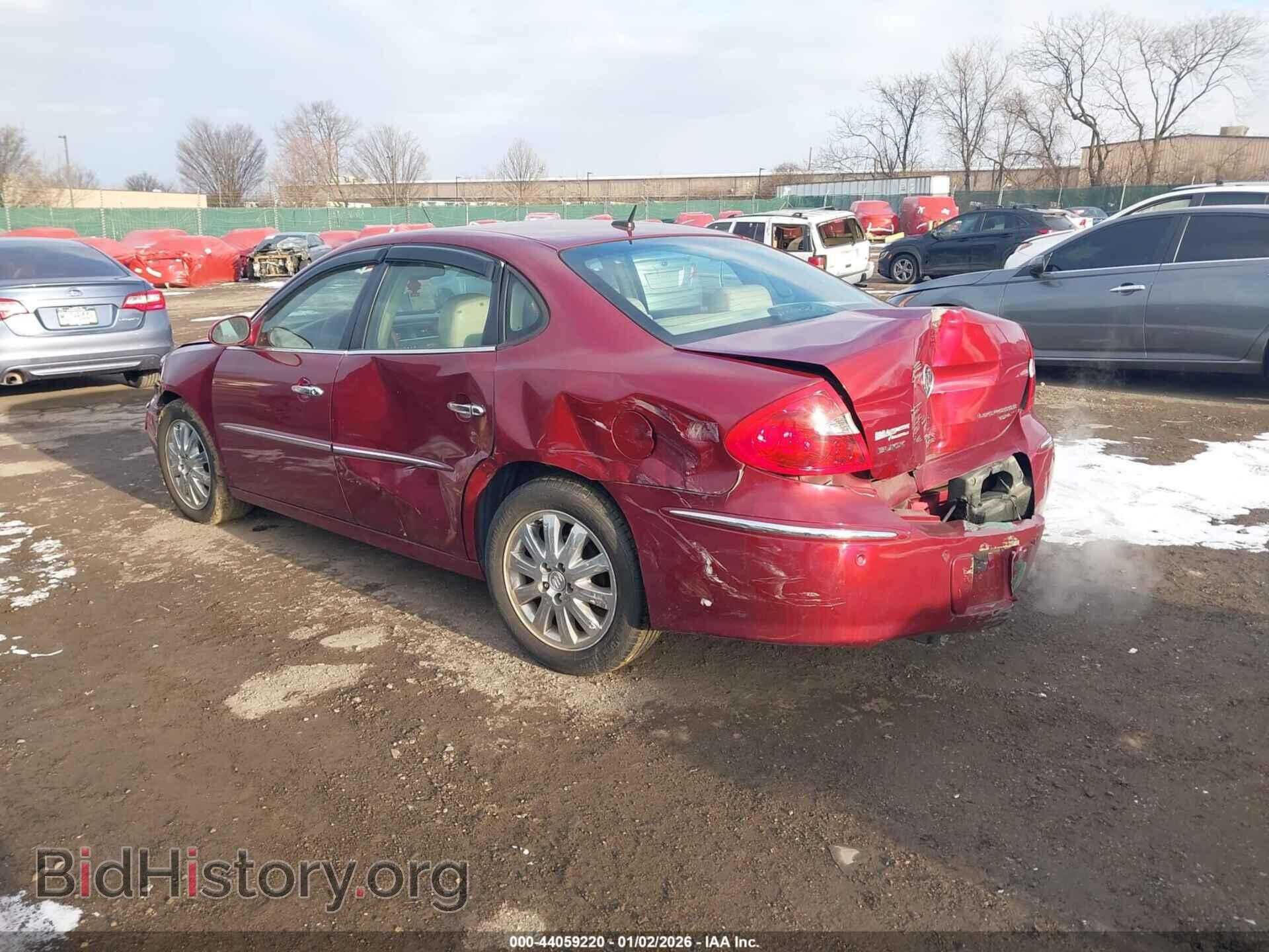 2008 BUICK LACROSSE - VIN: 2G4WD582181377434 - Фото 3