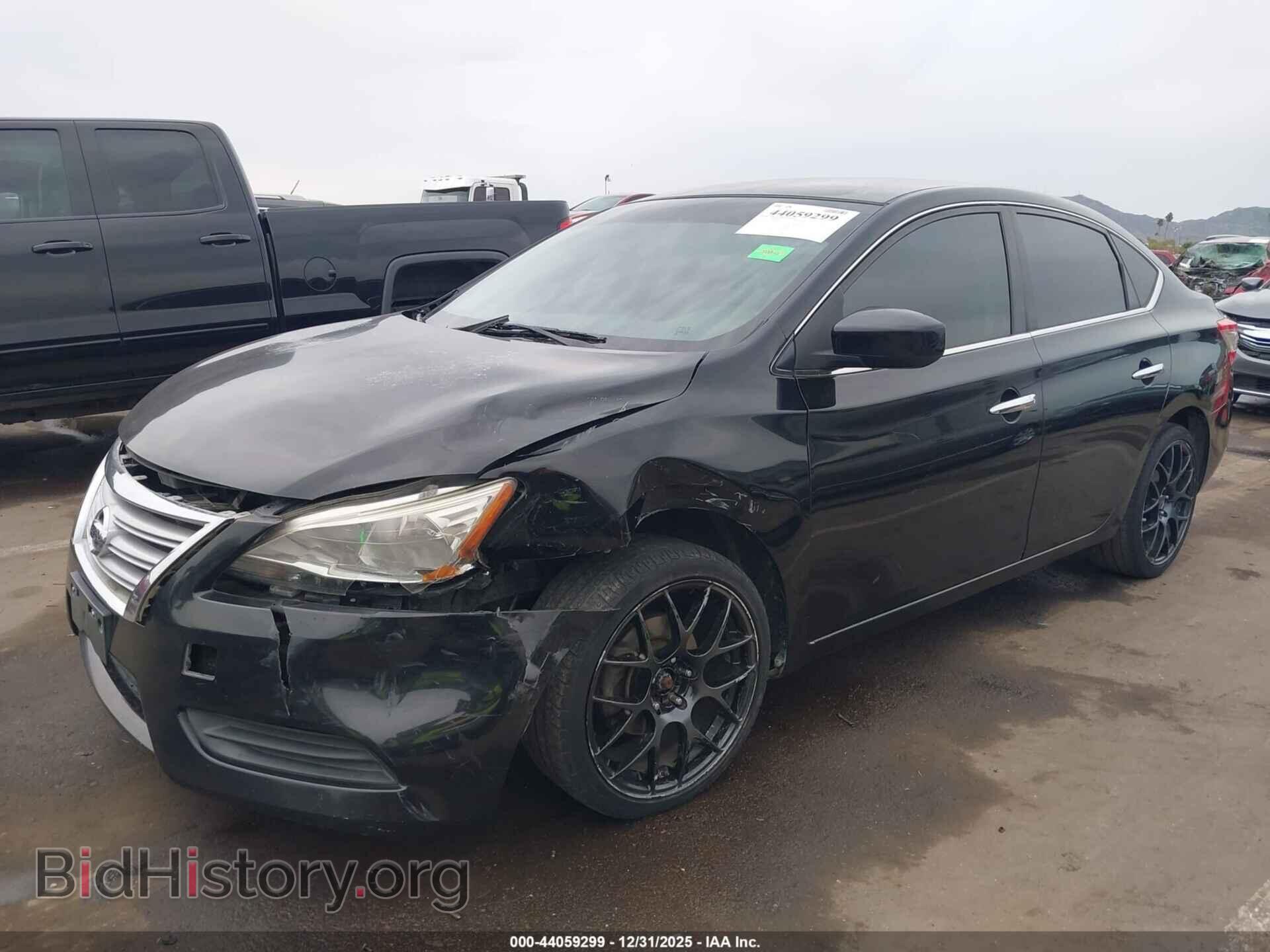 2013 NISSAN SENTRA - VIN: 1N4AB7AP8DN904082 - Фото 2